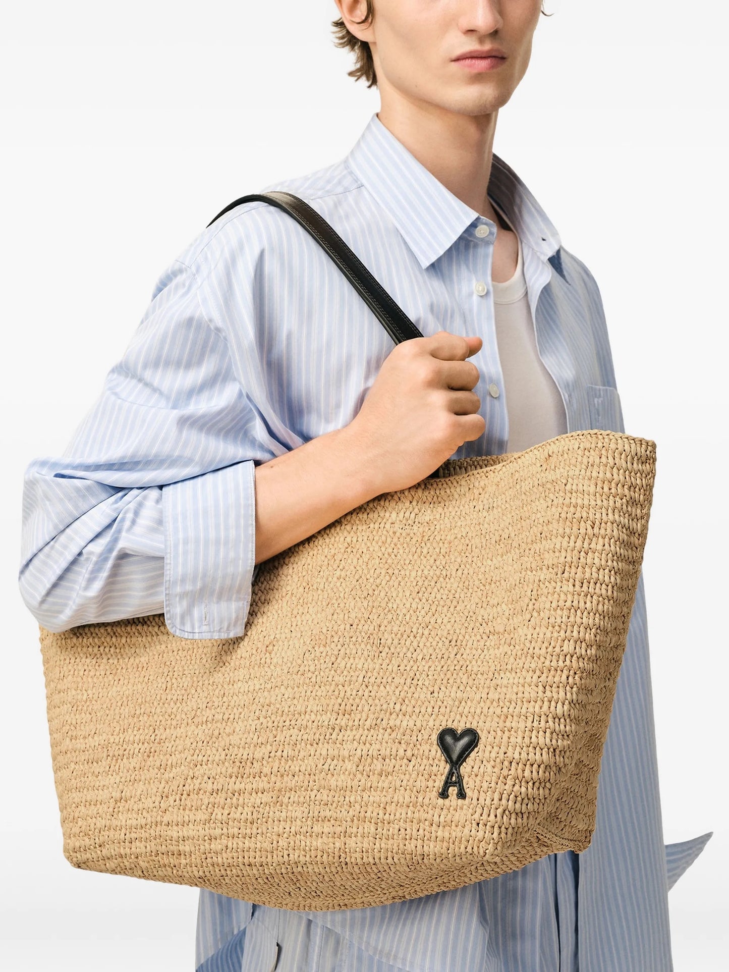 Ami Raphia ADC Tote Bag