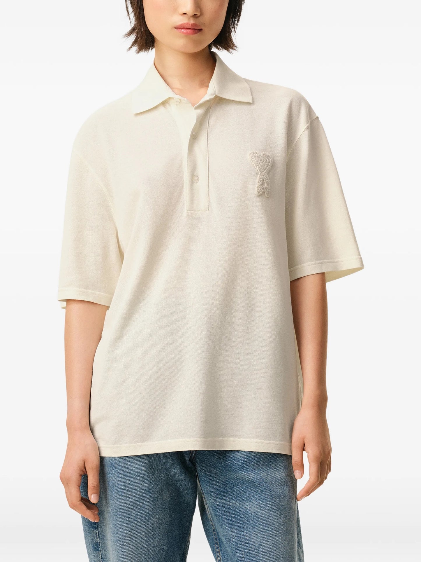 Ami Boxy Fit Polo ADC
