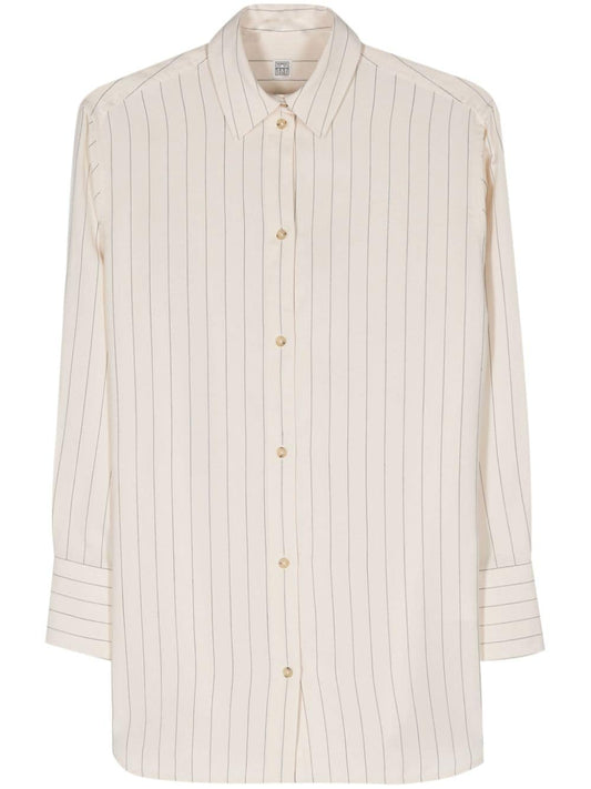Relaxed Pinstriped Shirt