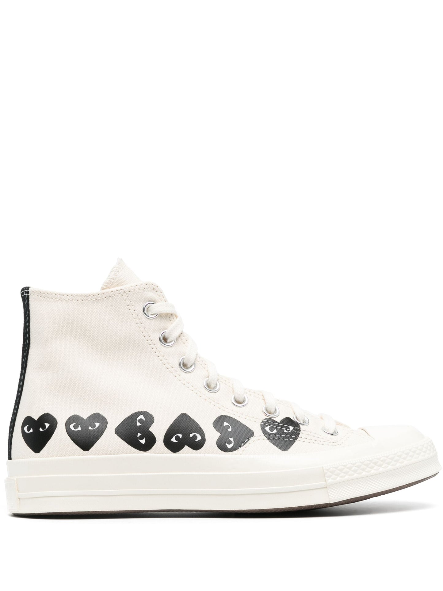 CDG Play x Converse Chuck Taylor 1970s Hi Top Multiheart