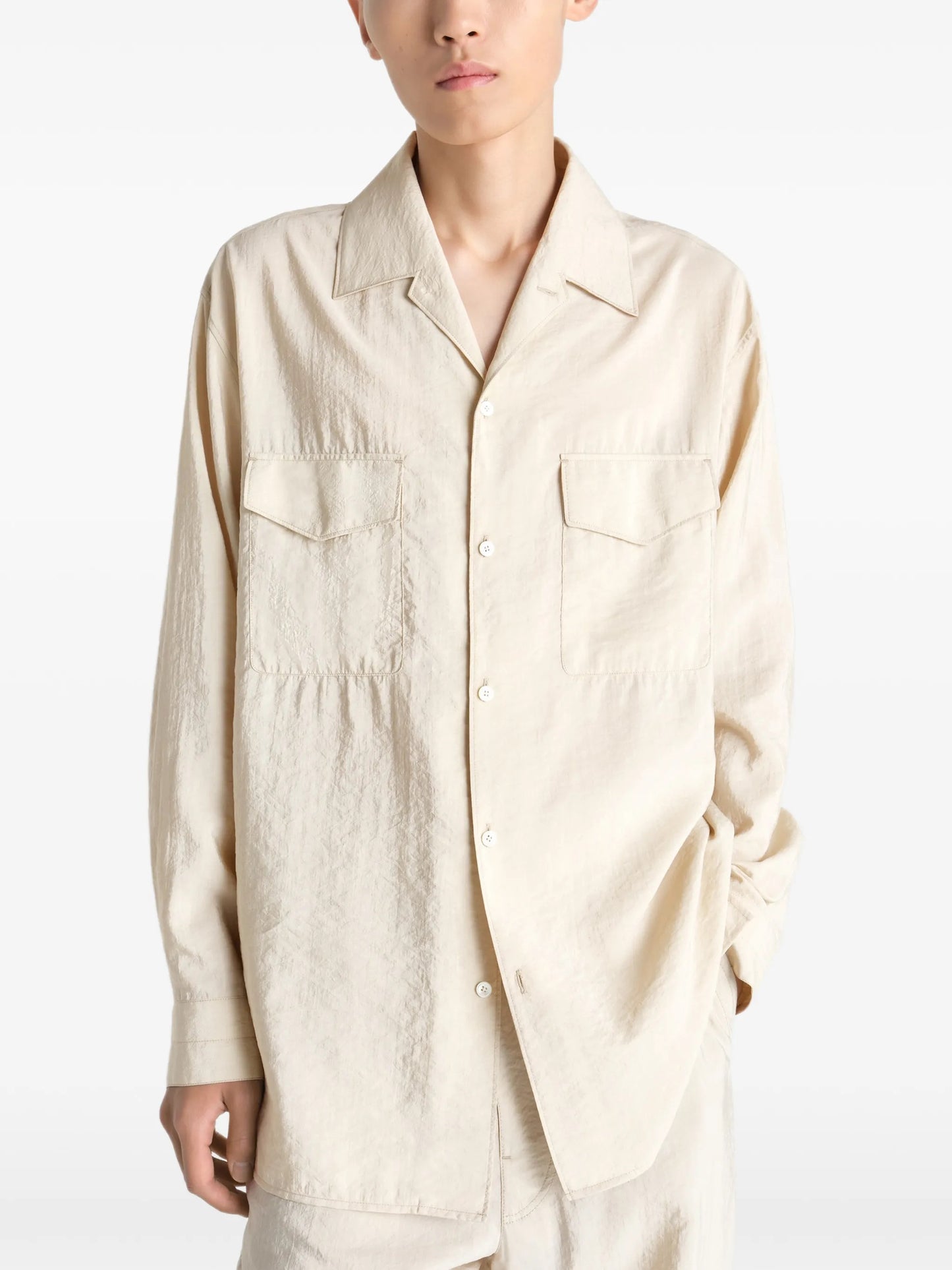 CONVERTIBLE COLLAR SHIRT