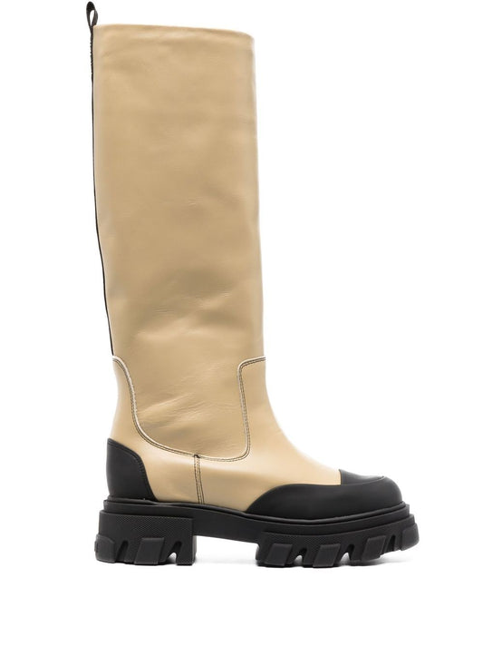 Cleated High Tubular Boots