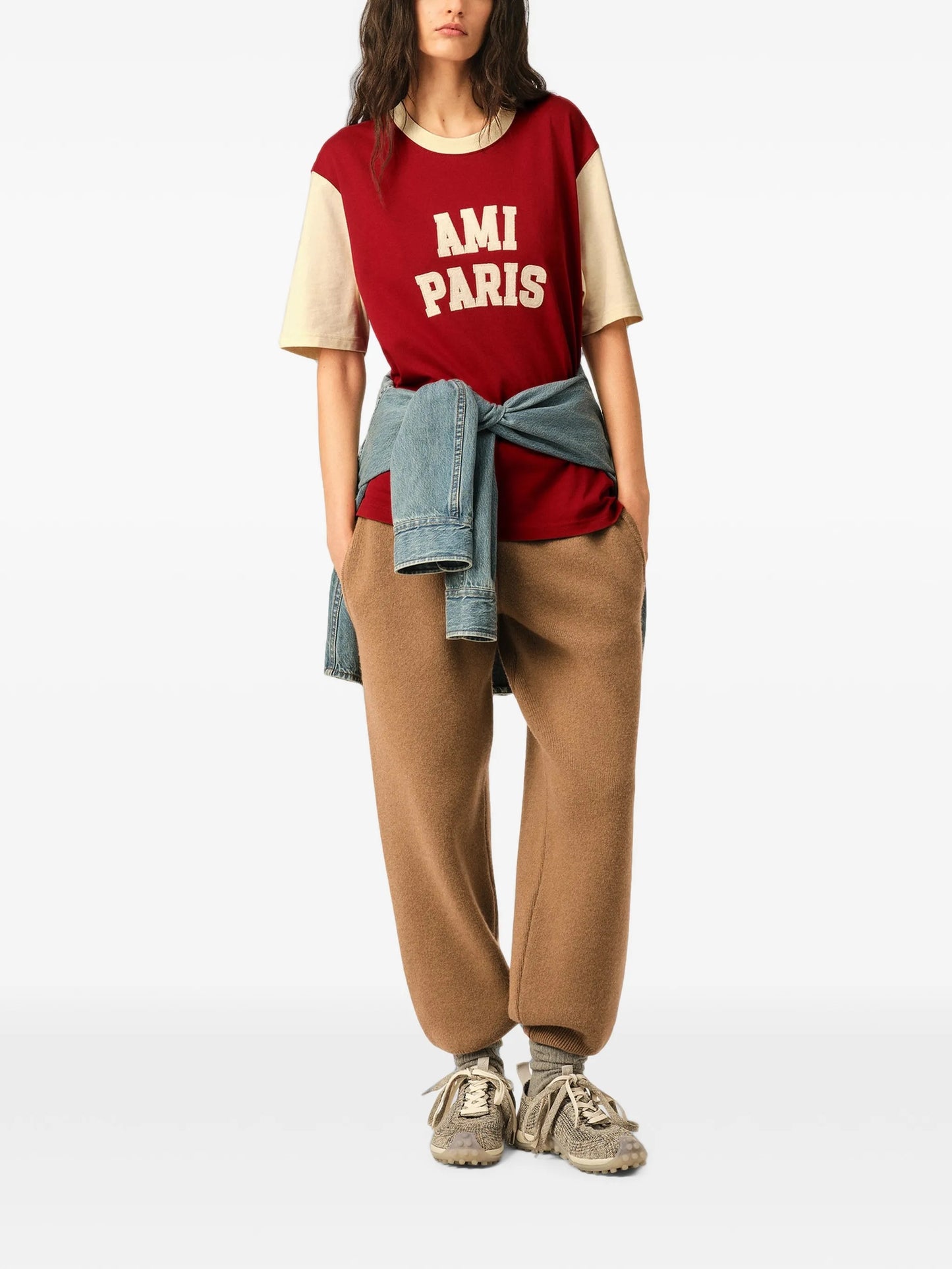Ami T-Shirt Paris Felt
