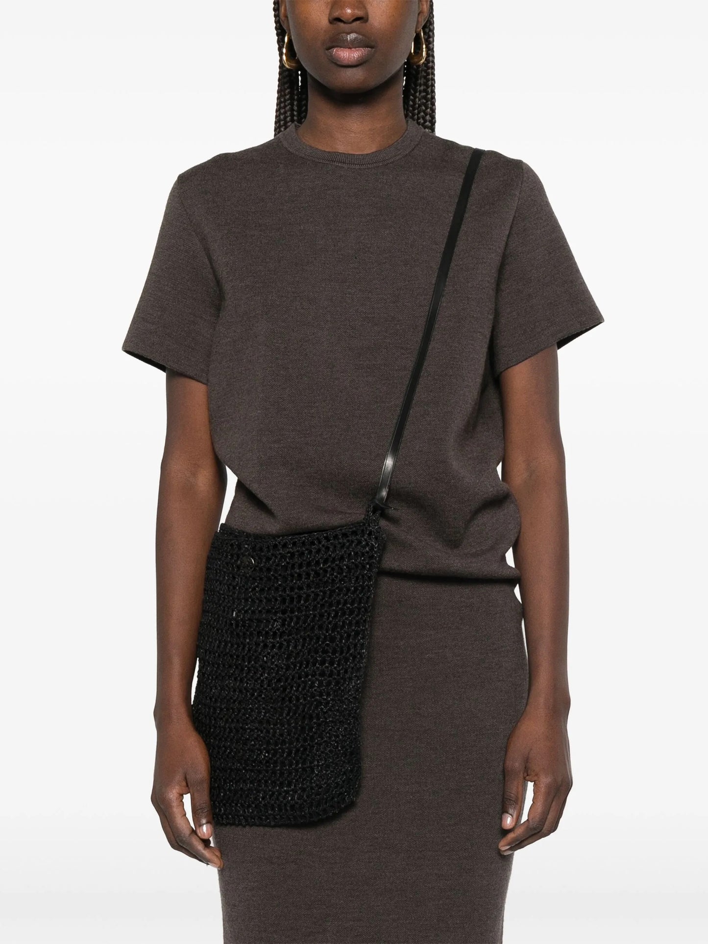 KNIT HOBO HAND KNITTED FLAT