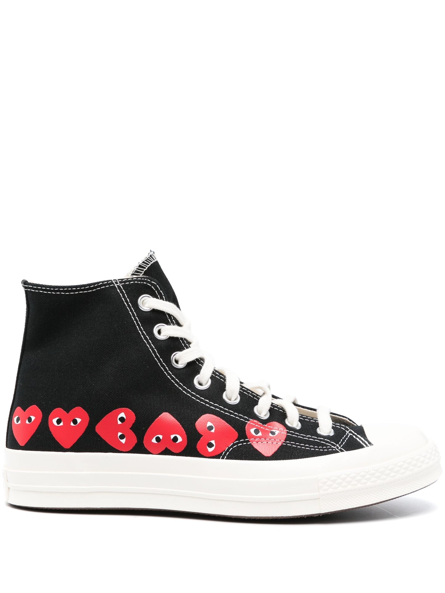 CDG Play x Converse Chuck Taylor 1970s Hi Top Multiheart