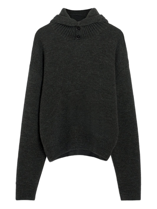 SWEATER HOODED