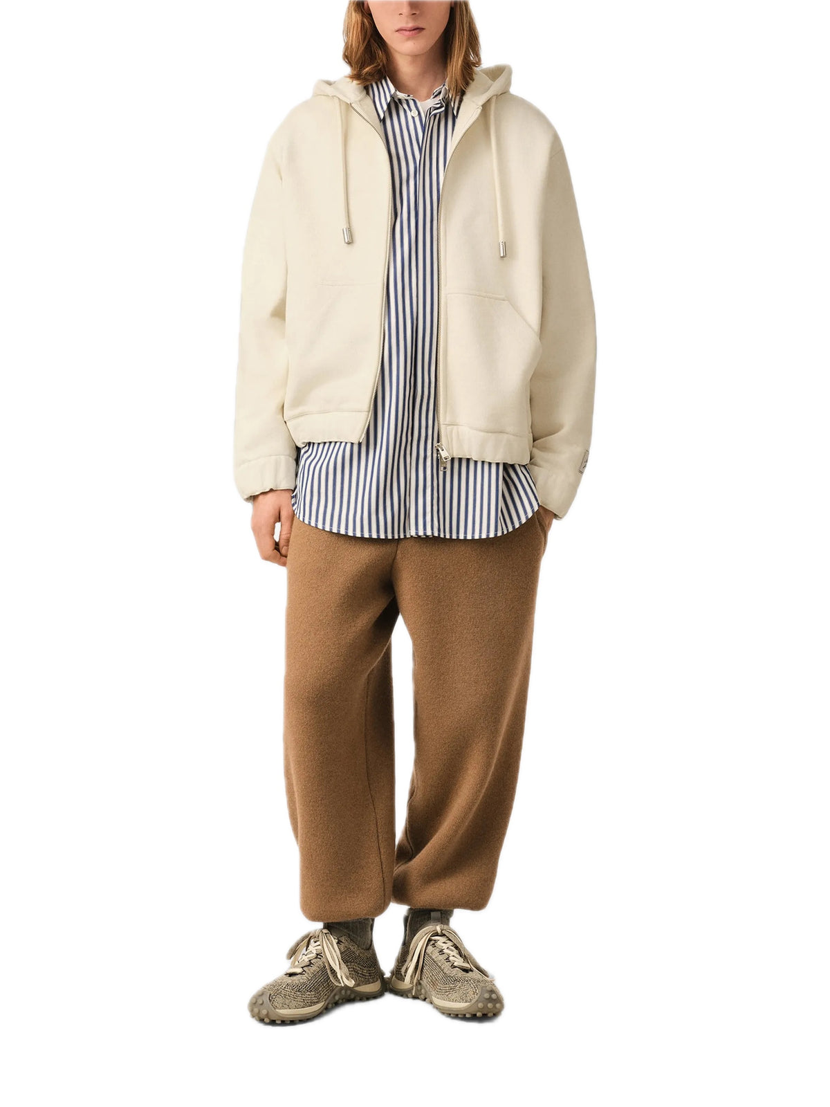 Ami Zipped Hoodie Ami De Couer