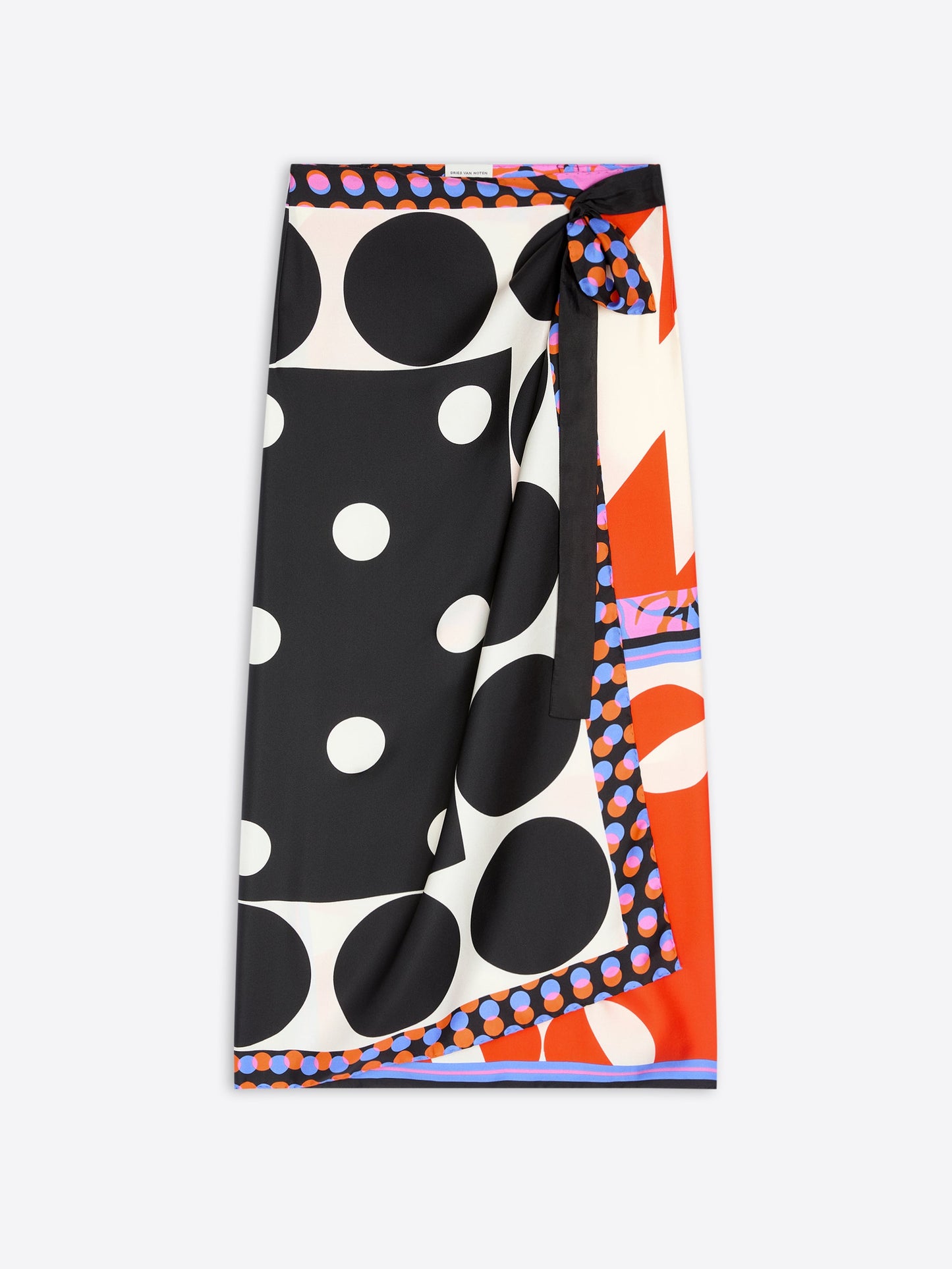 Dries Van Noten Scarfy Long Skirt