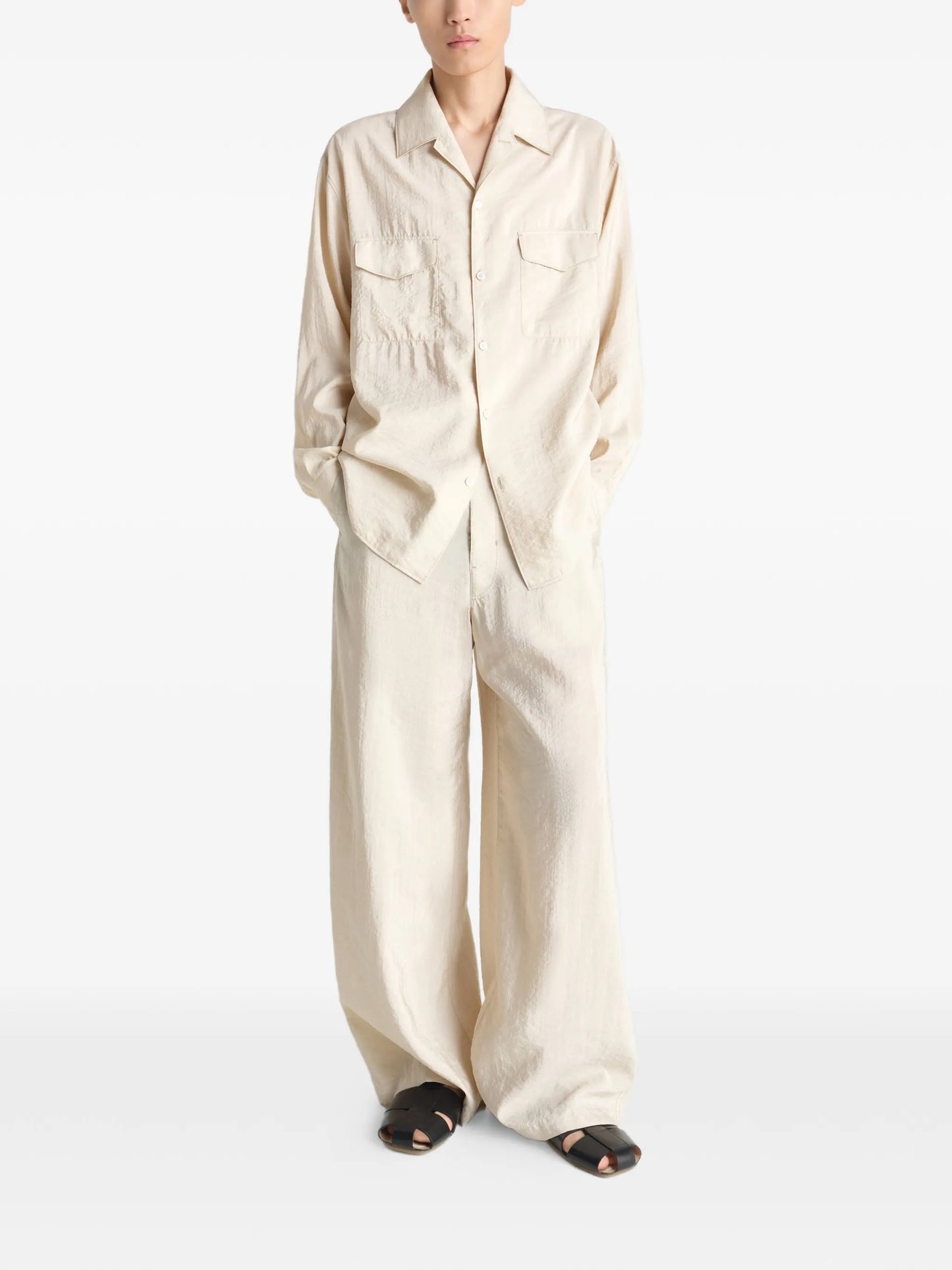 CONVERTIBLE COLLAR SHIRT