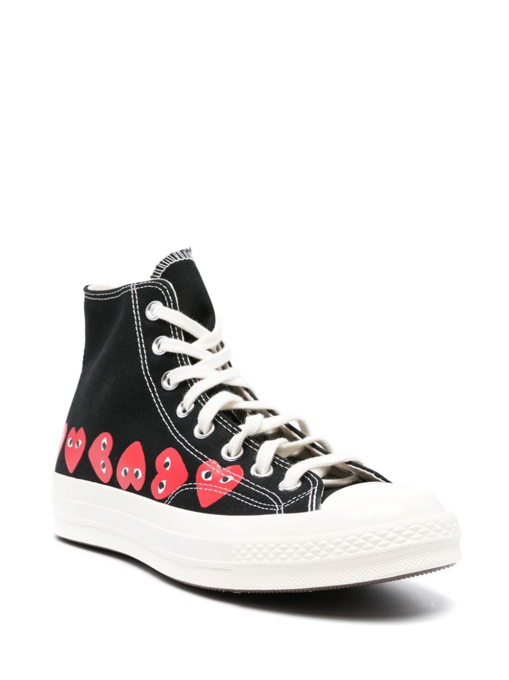 CDG Play x Converse Chuck Taylor 1970s Hi Top Multiheart