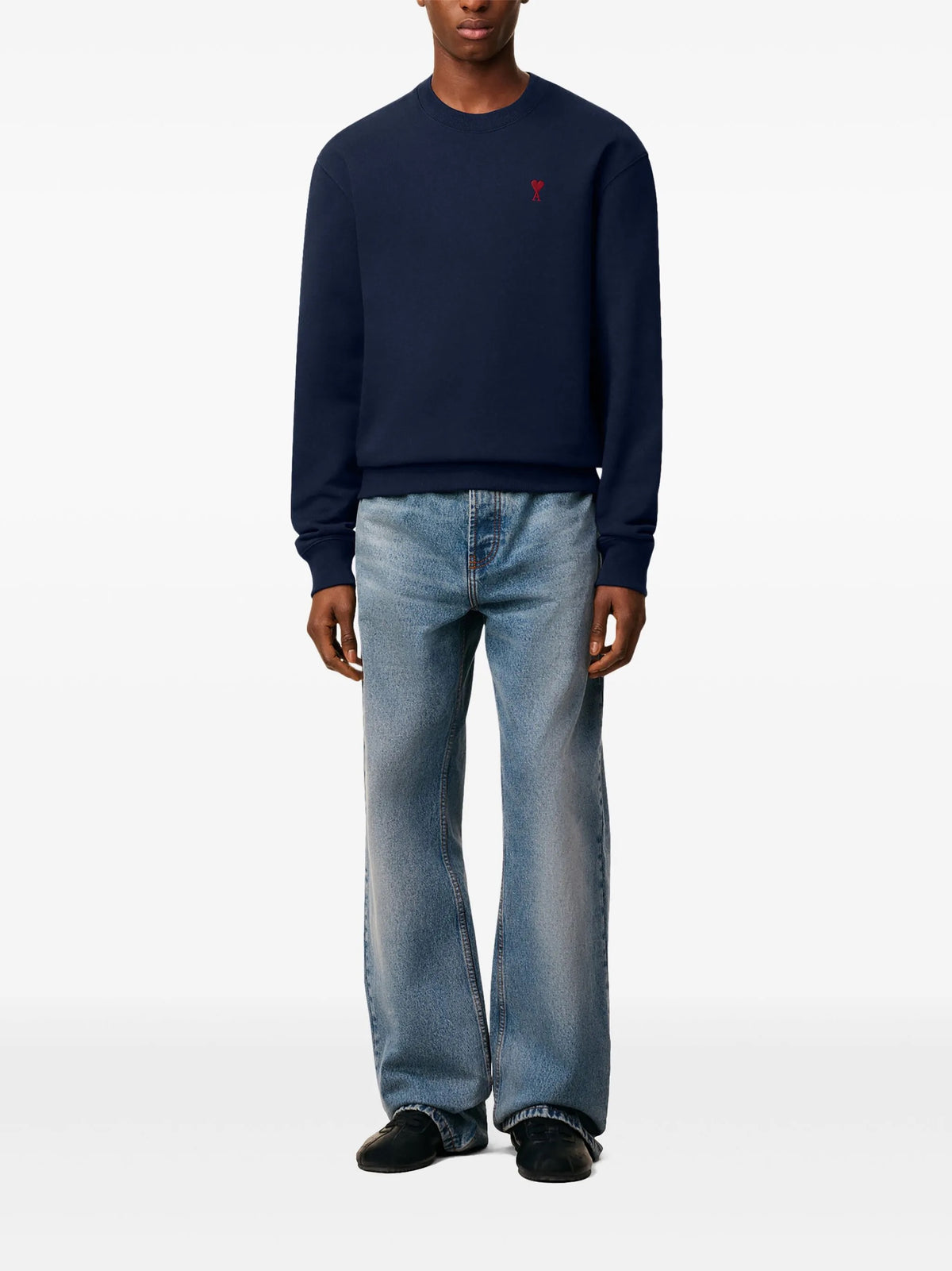 Ami Red Adc Sweatshirt