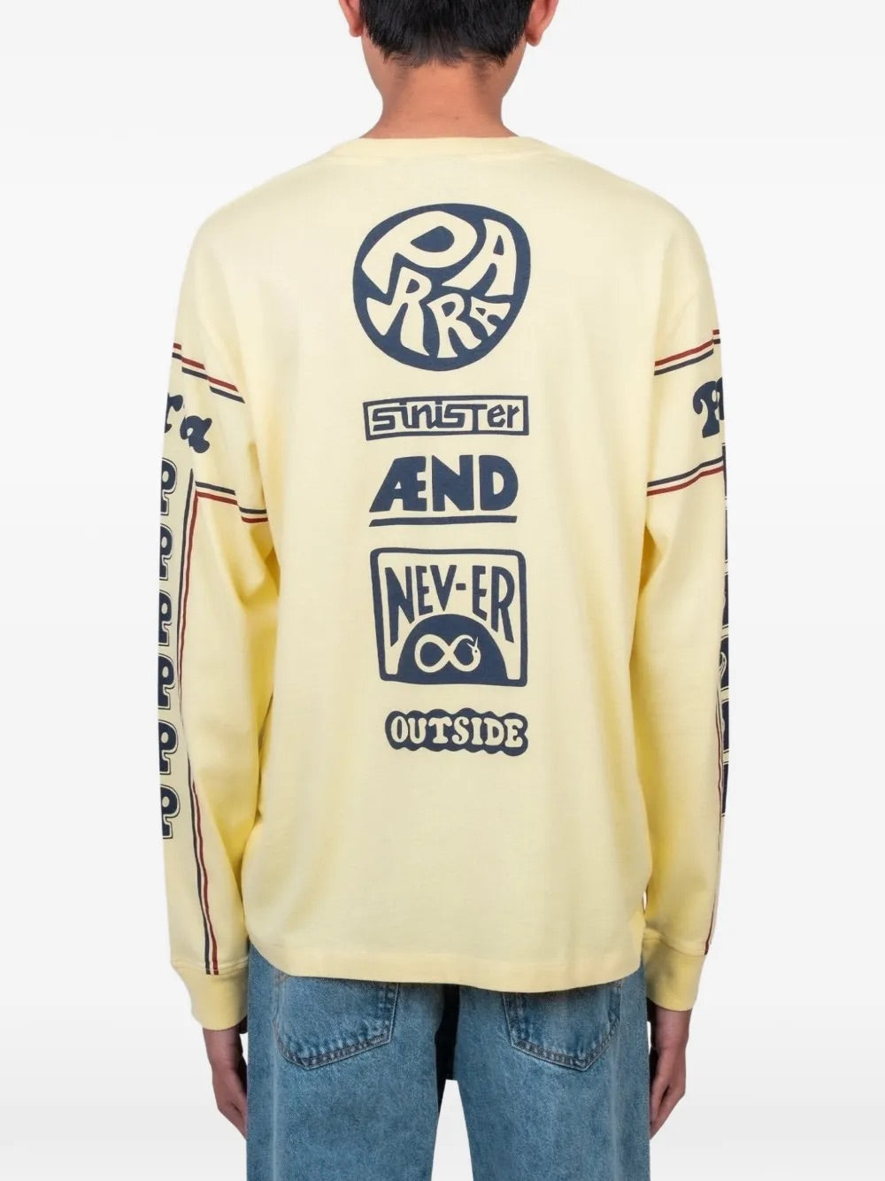 Never sinister long sleeve t-shirt