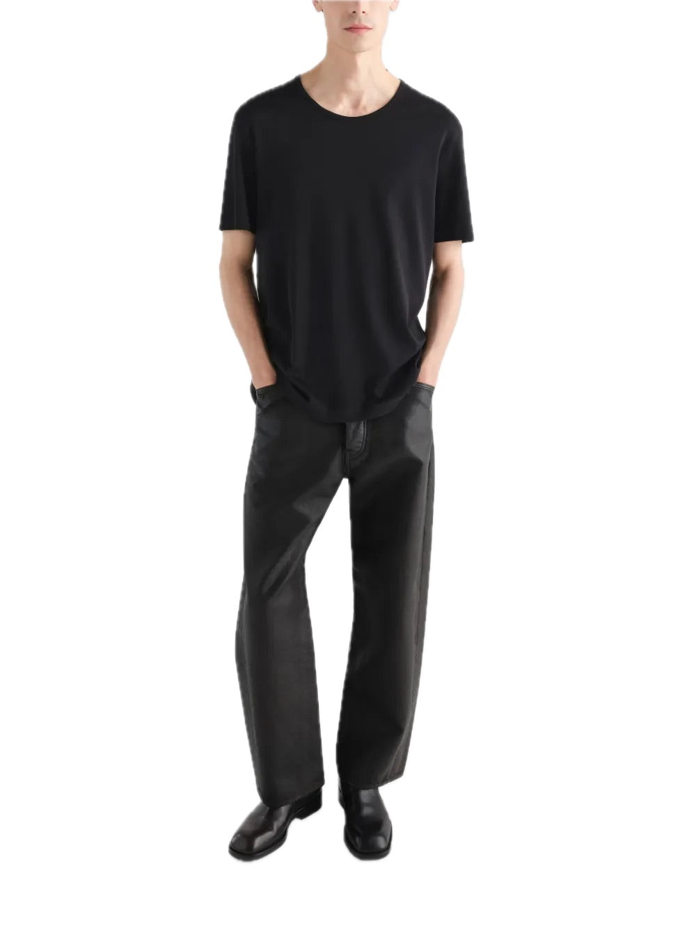 Lemaire U Neck Tee