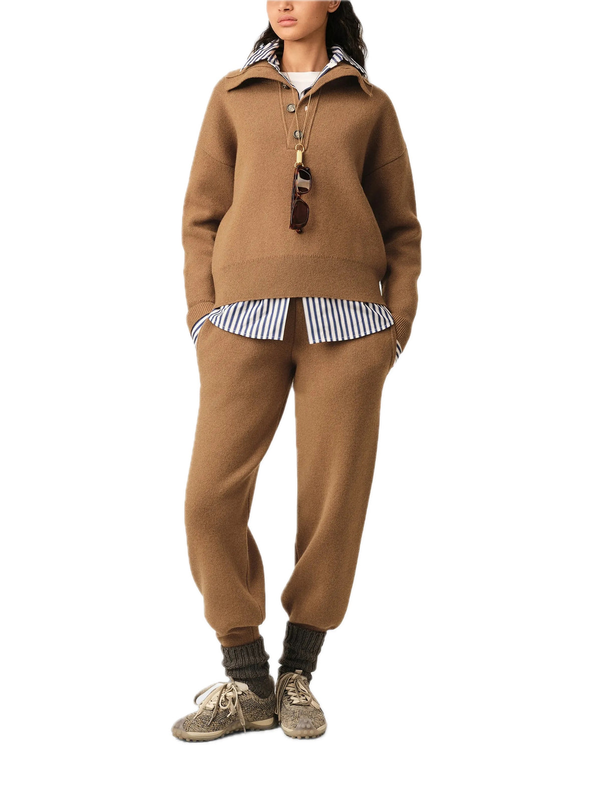 Ami Pull High Sweater