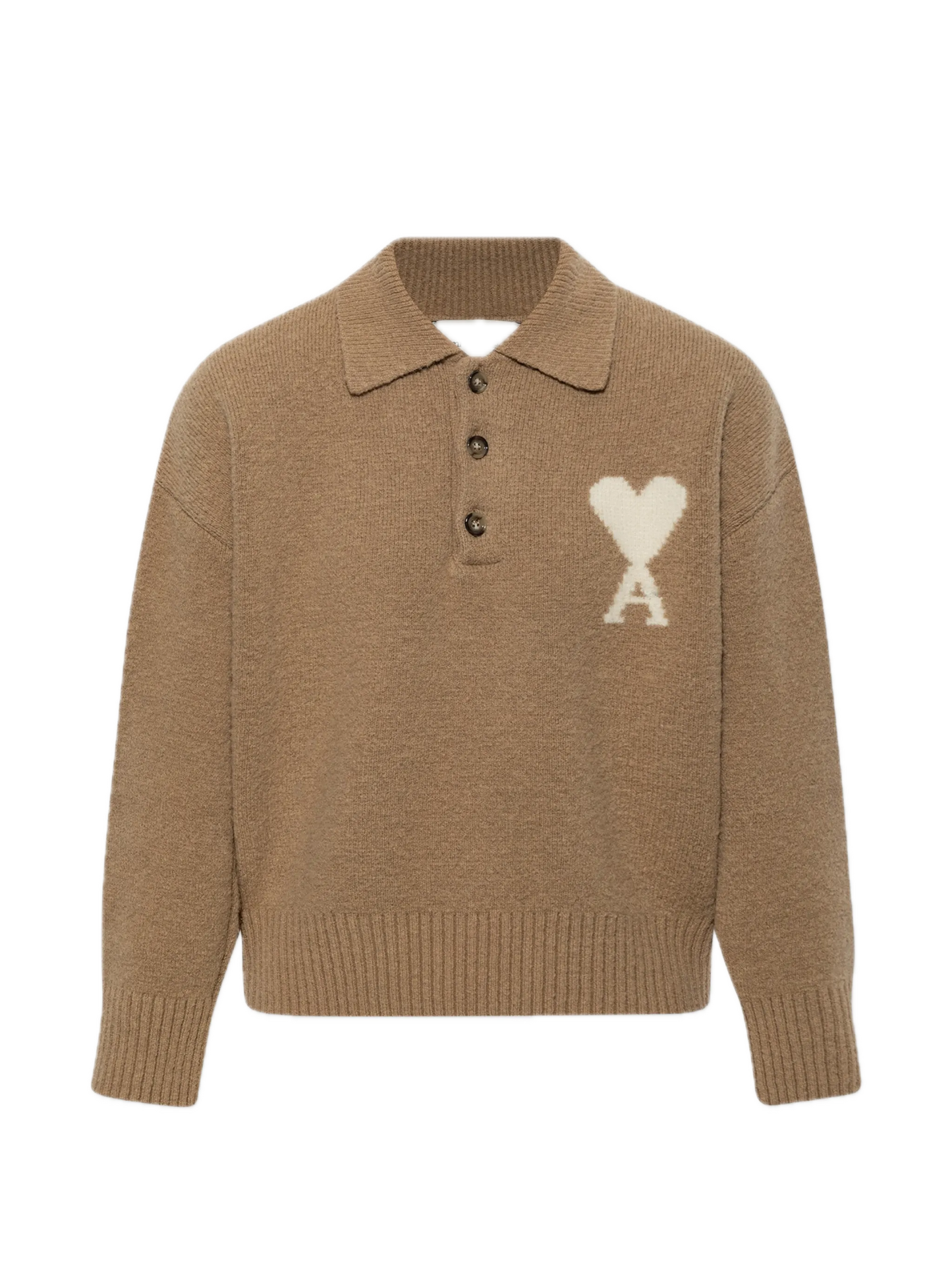 Ami Polo Sweater With Adc