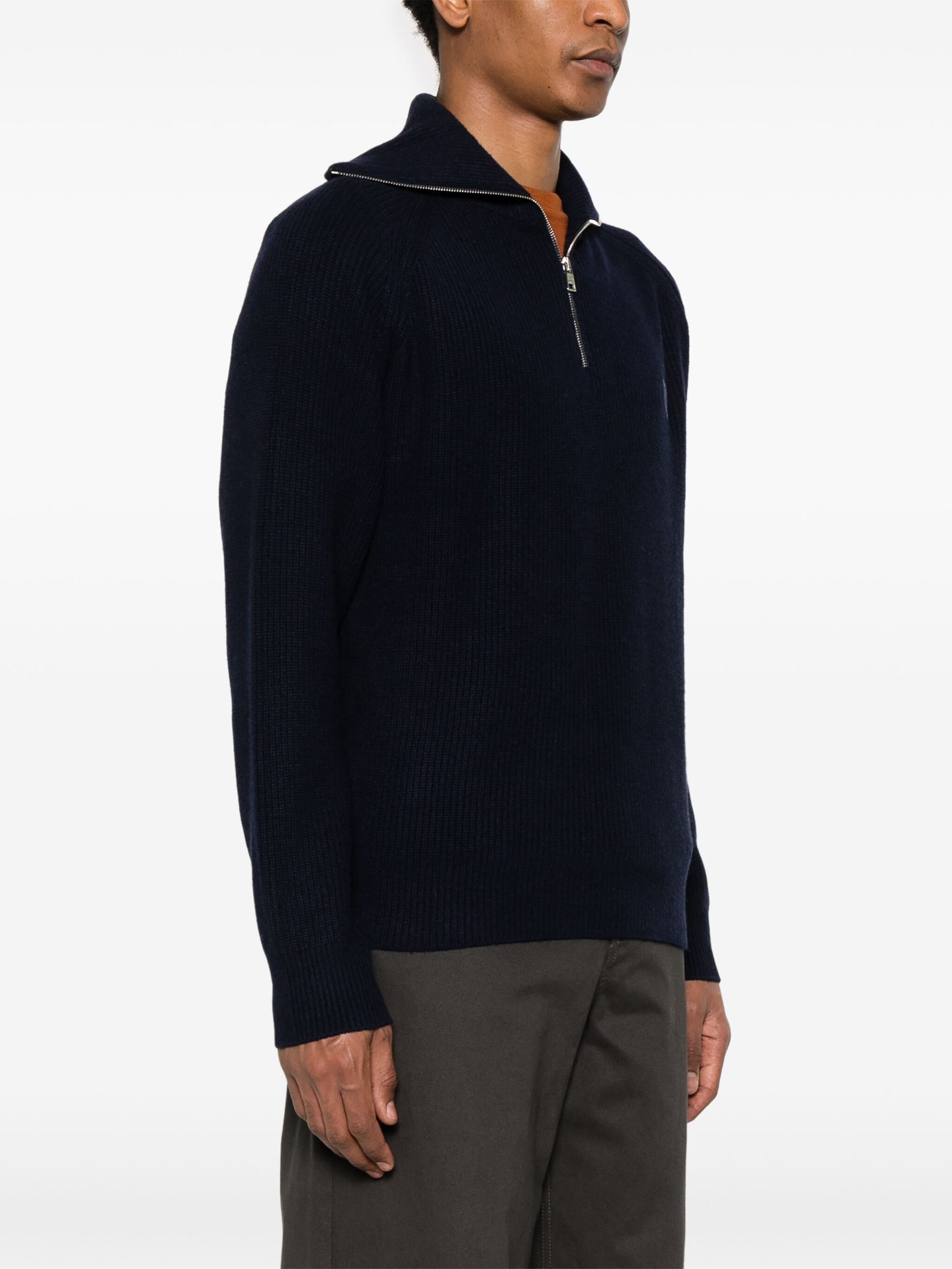 BOLD FOX HEAD PATCH HALF ZIP JUMPER