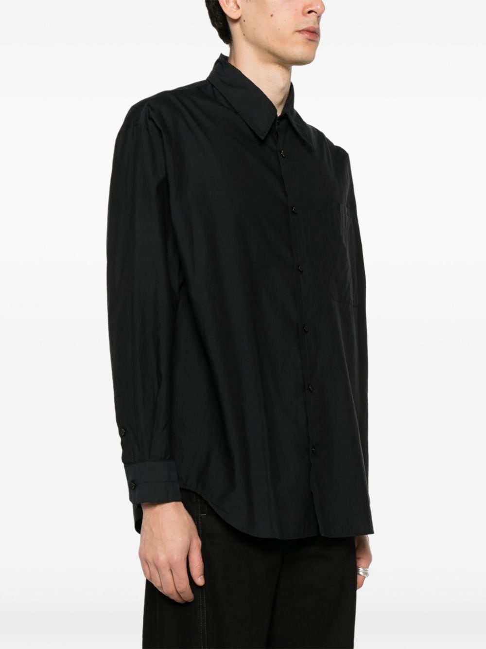 Double Pocket Ls Shirt