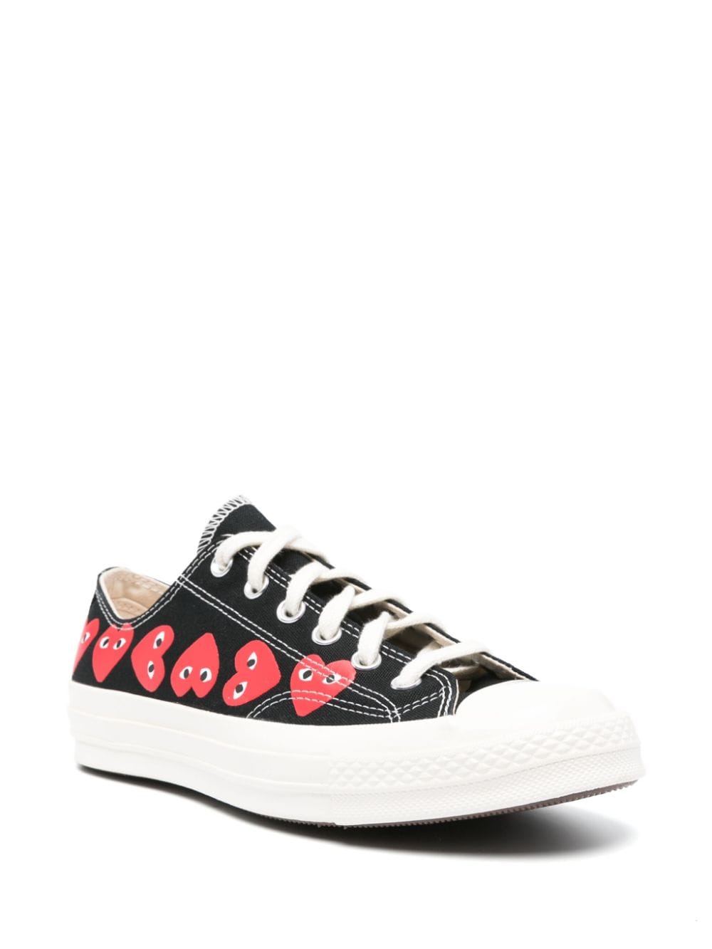 CDG Play x Converse Chuck Taylor 1970s Low Multiheart