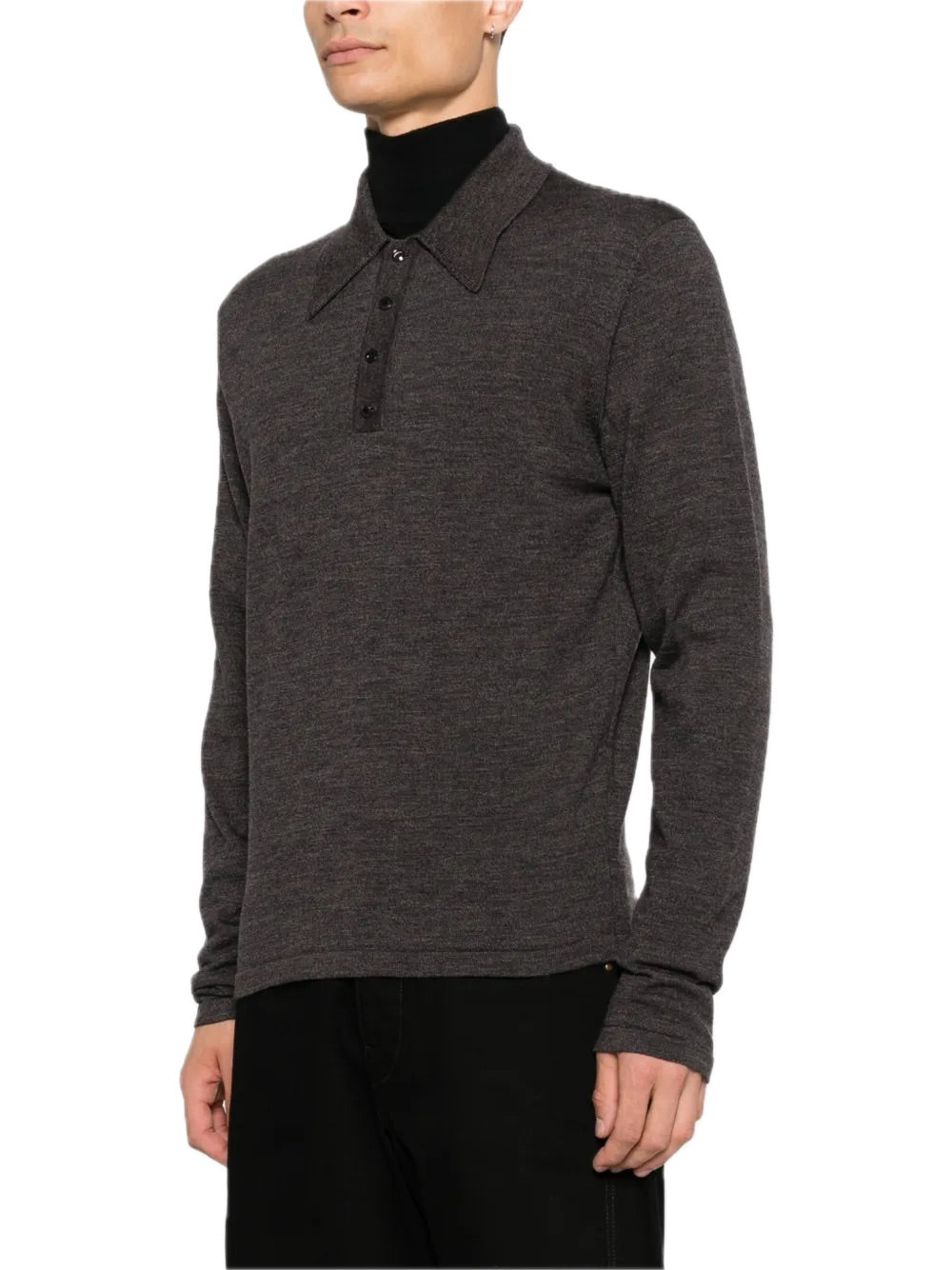 Lemaire Ls Knitted Polo