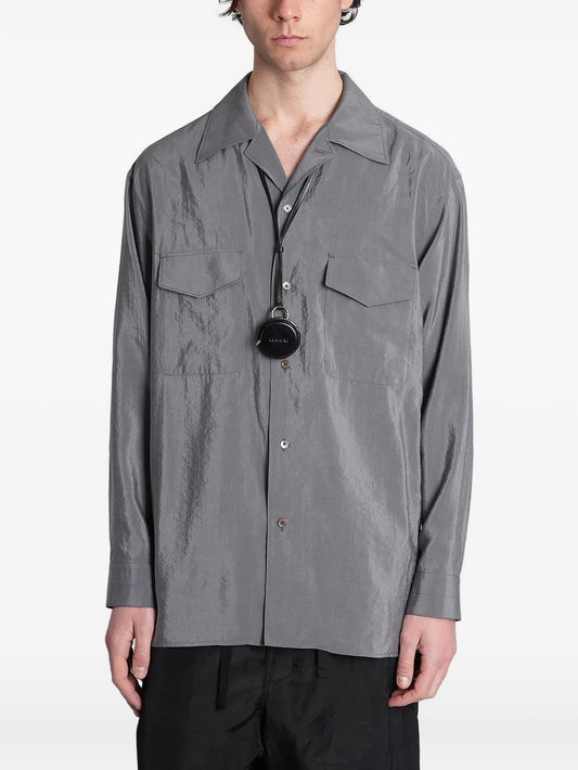 CONVERTIBLE COLLAR SHIRT