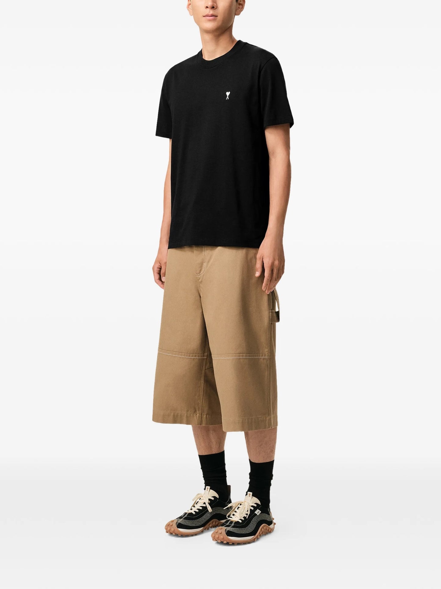 TSHIRT WITH CONTRASTED AMI DE COEUR