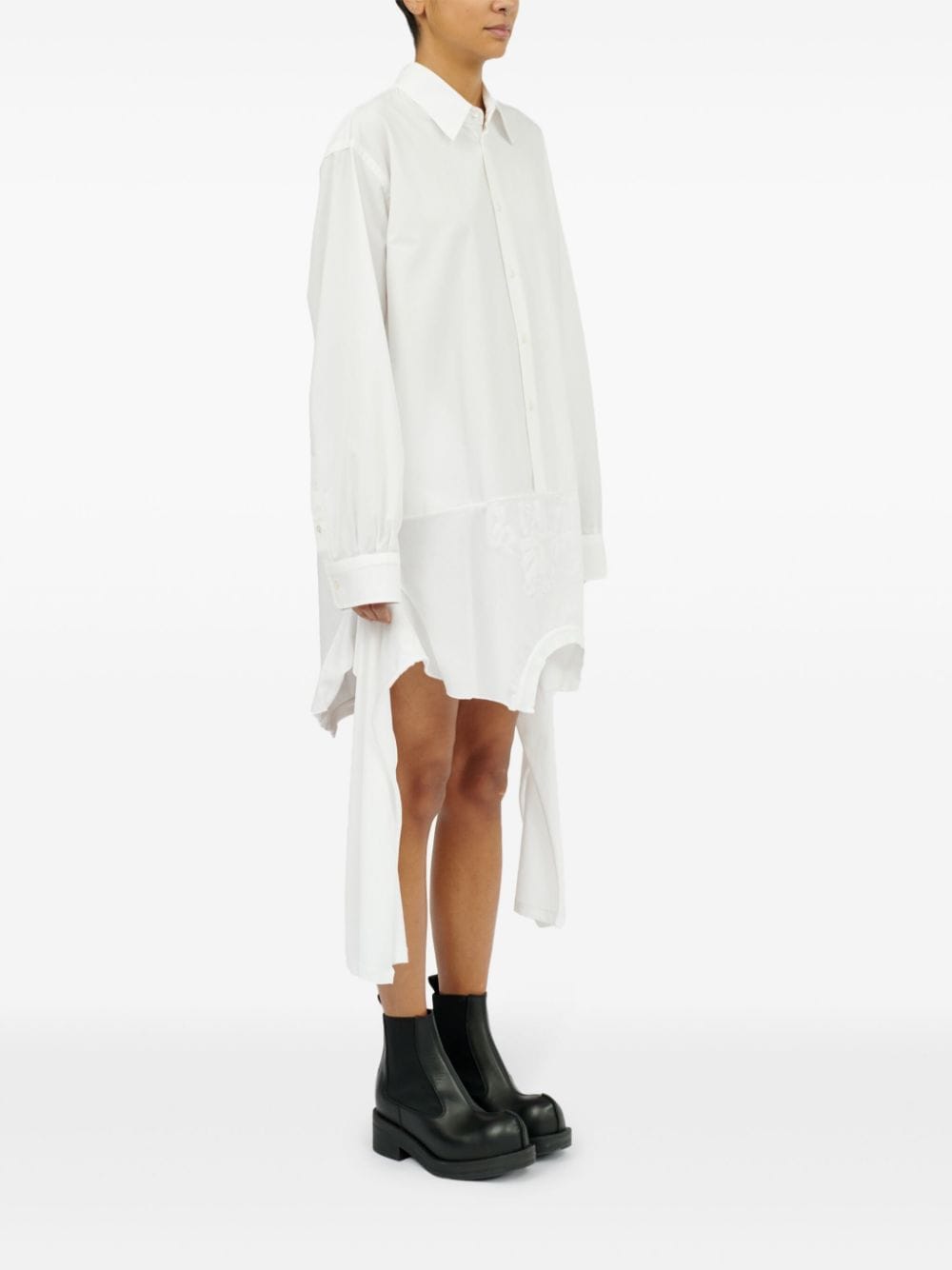 Cotton Poplin Shirt Dress