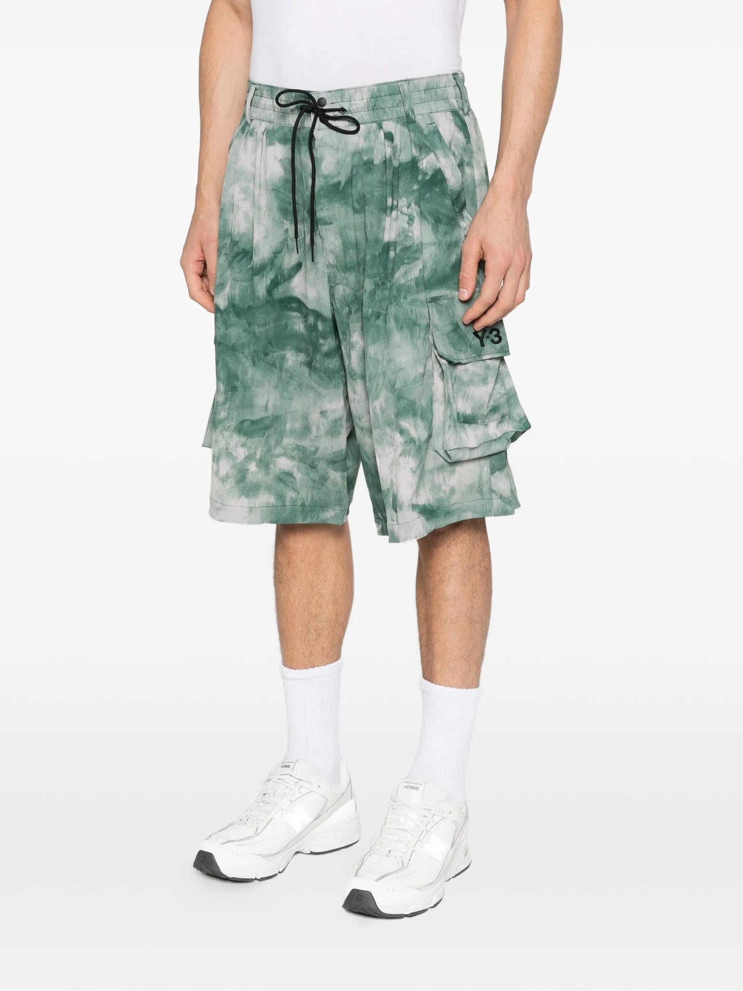 Y-3 Aop Plt Shorts