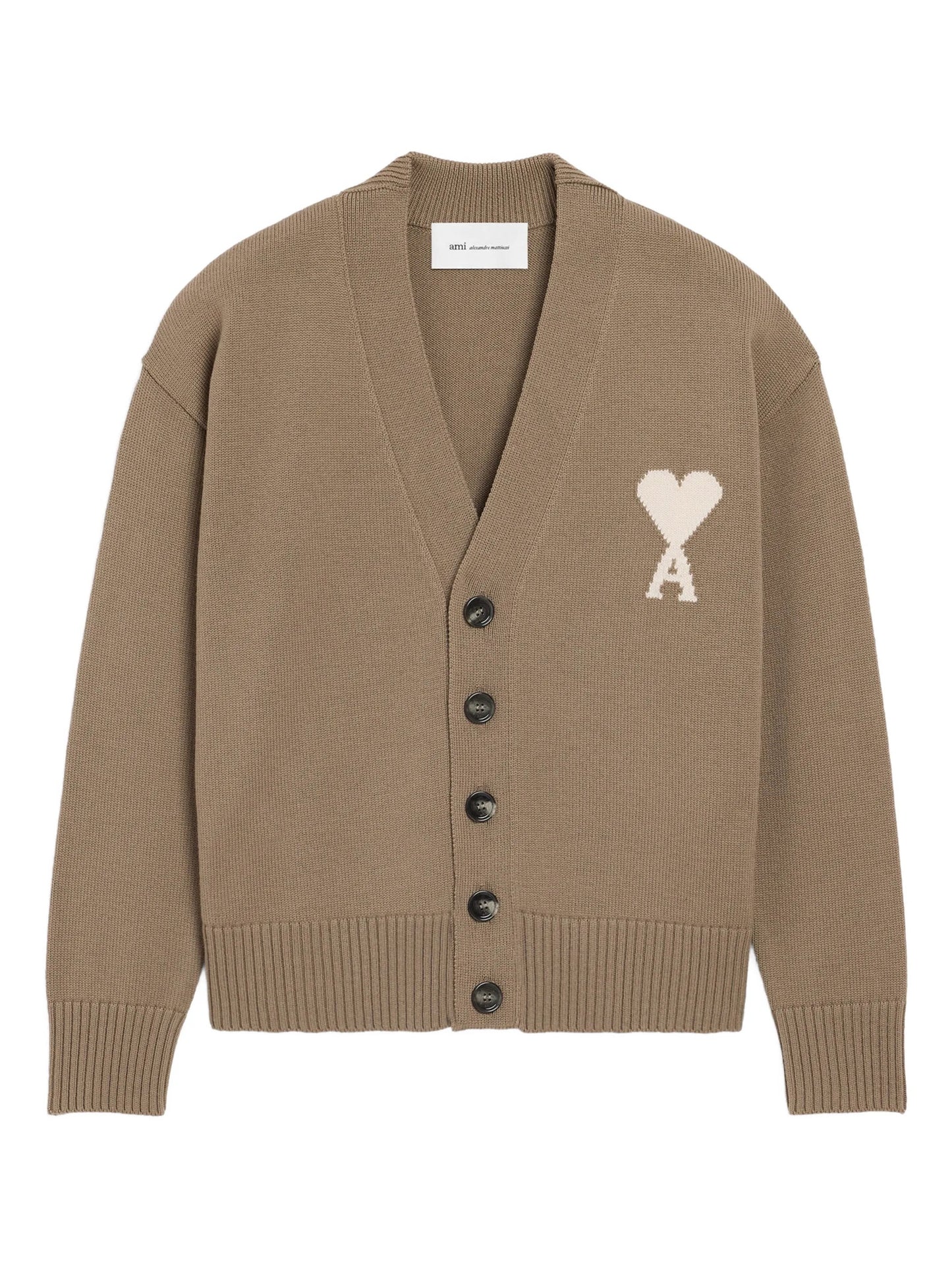 CARDIGAN WITH CONTRASTED AMI DE COEUR