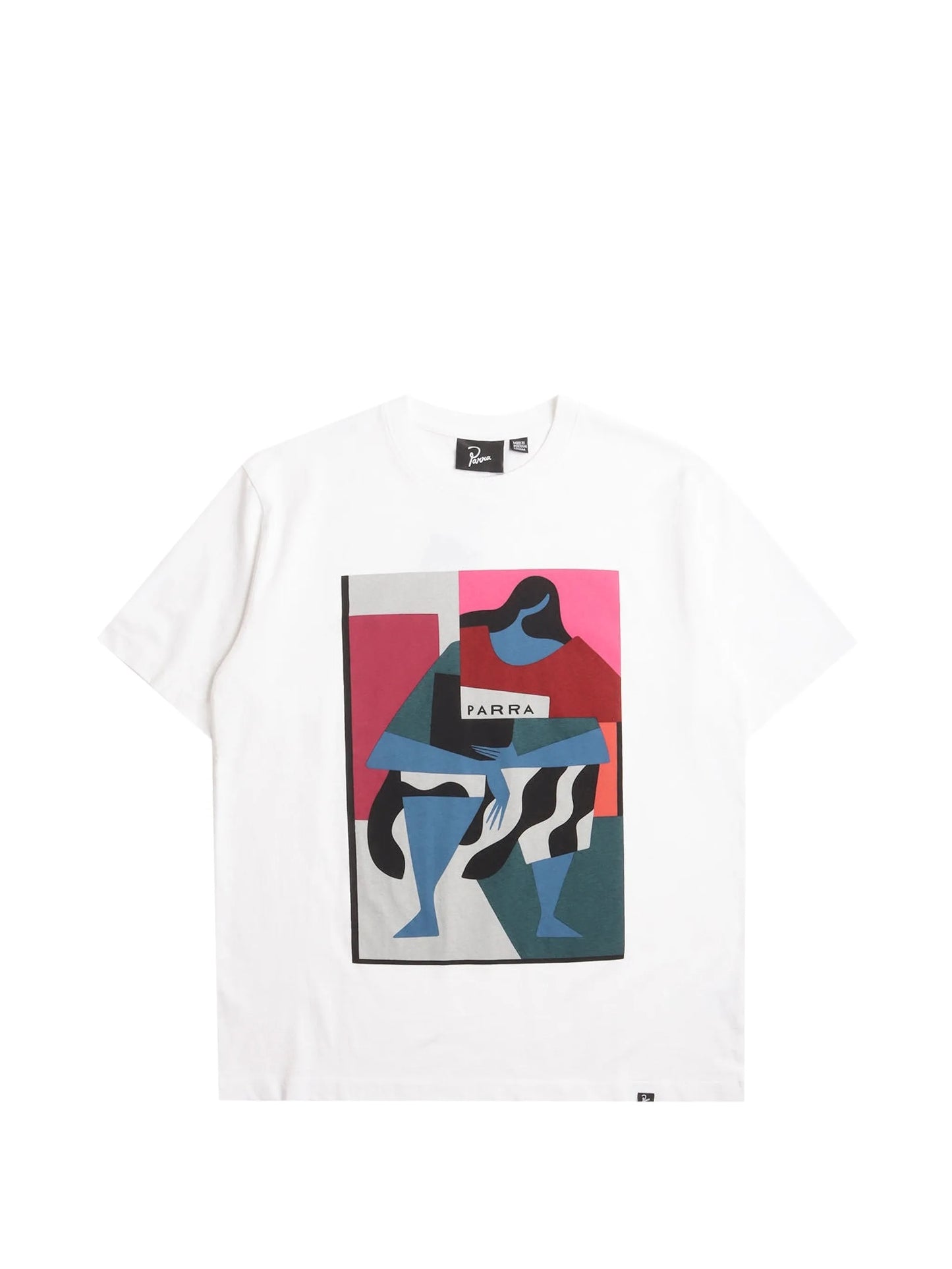 By Parra Reading The Square T-Shirt