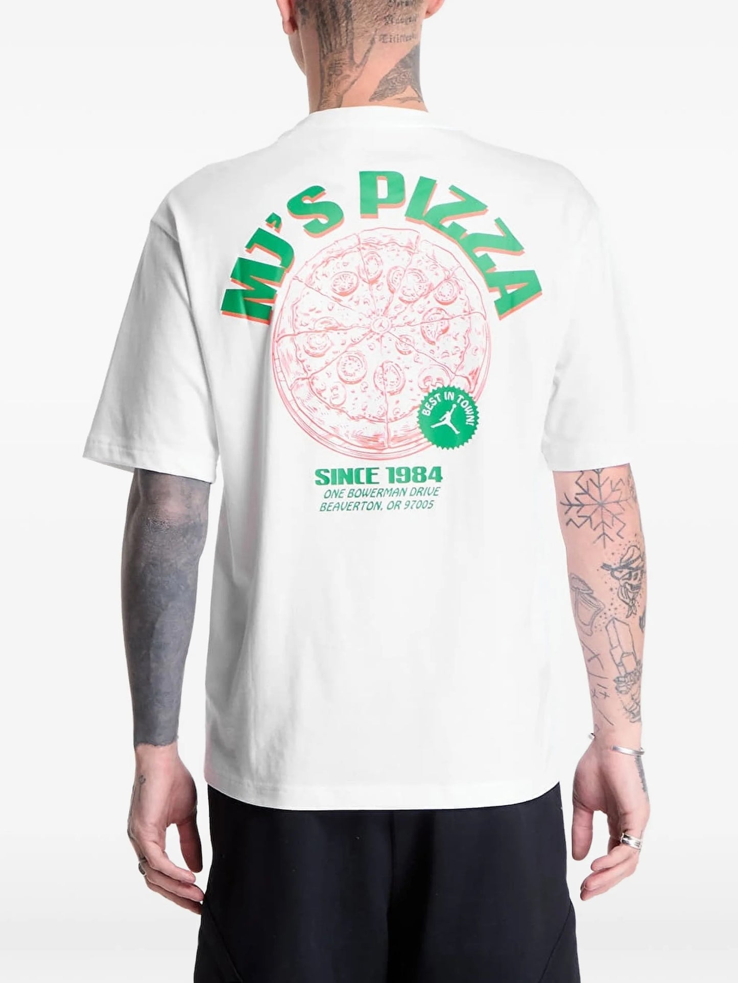 Nike M J Nc Pizza Gfx ss Crew