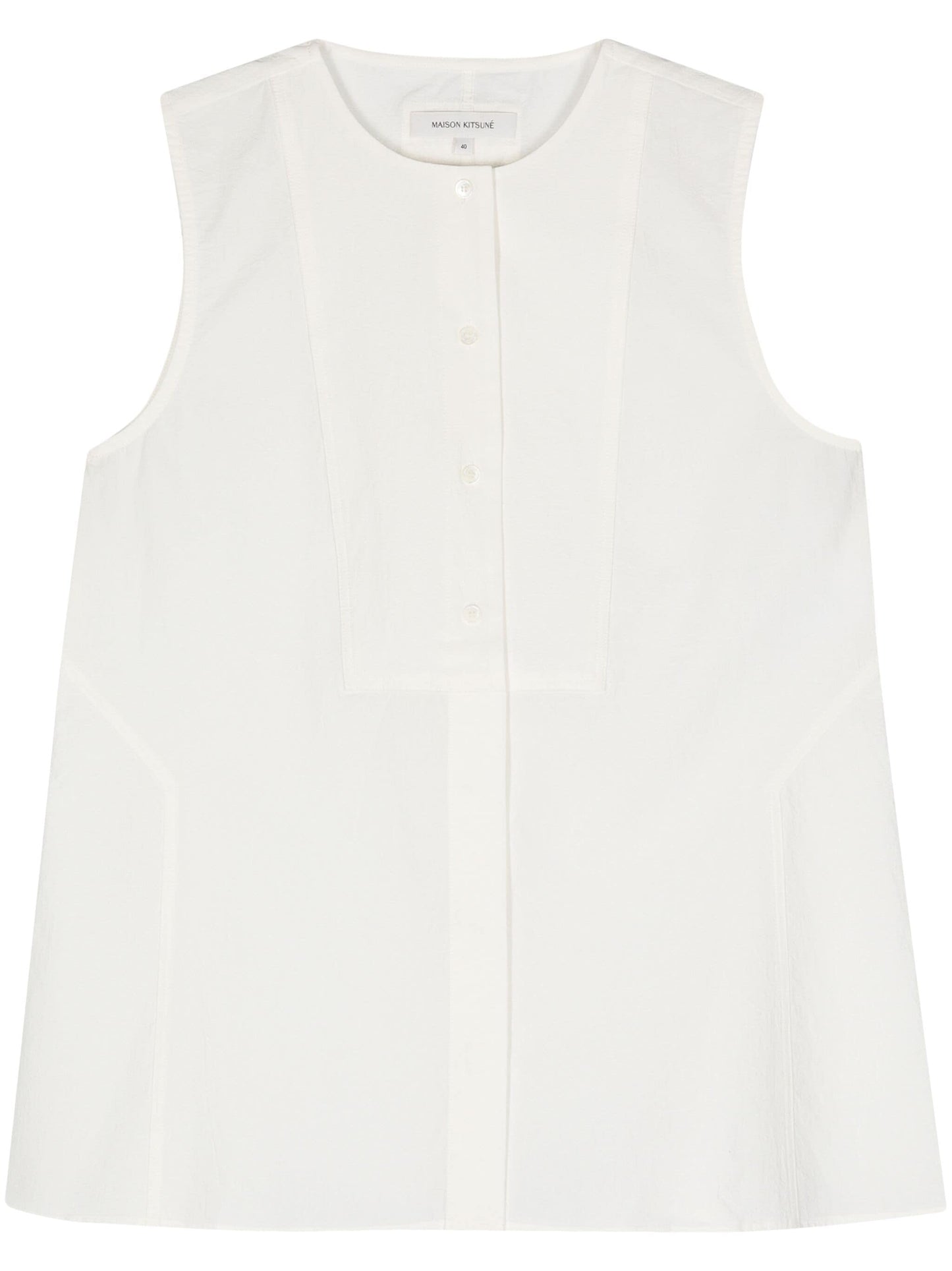 Sleeveless Bib Top