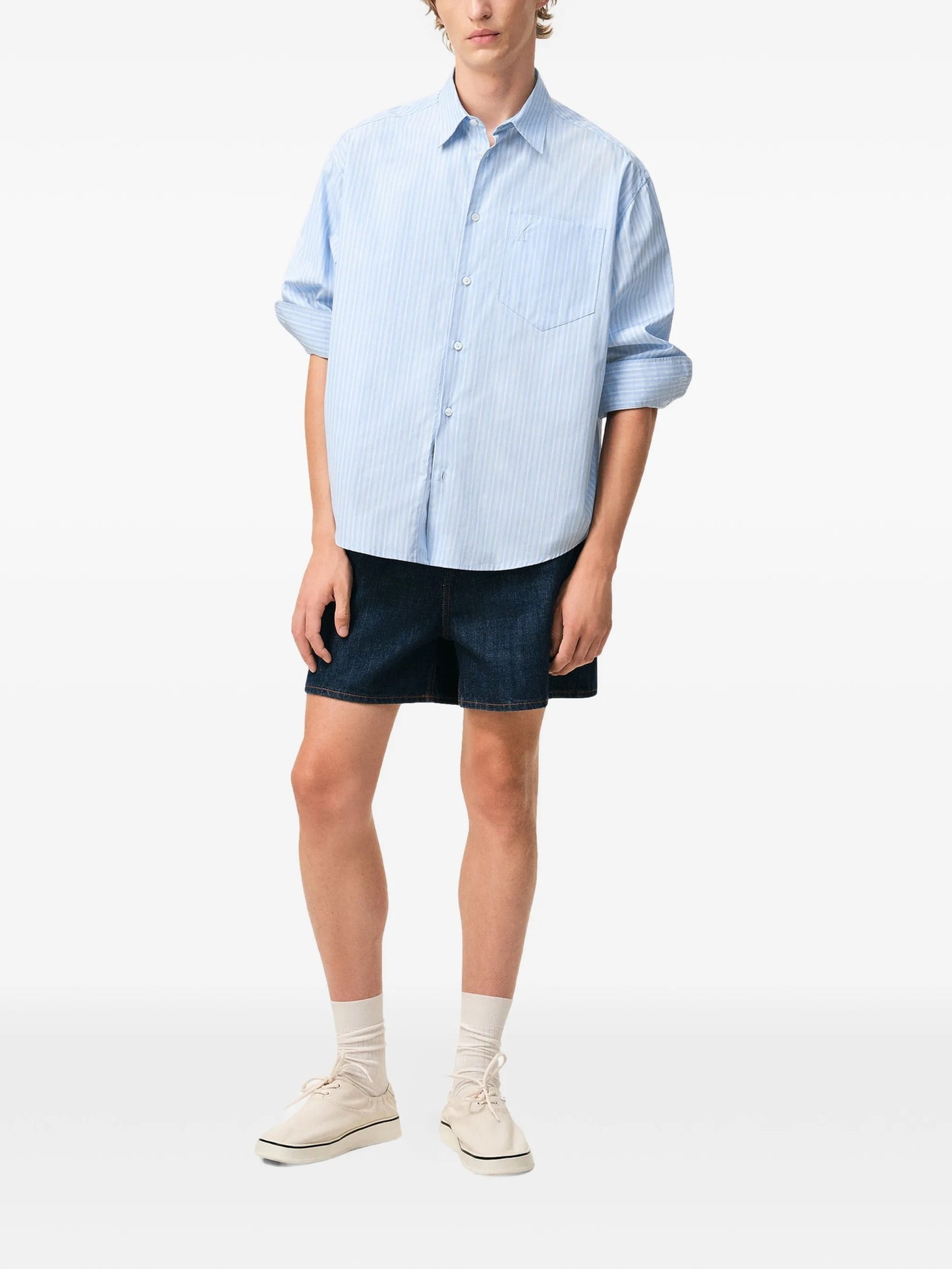 BOXY EMBOSSED ADC BOXY SHIRT