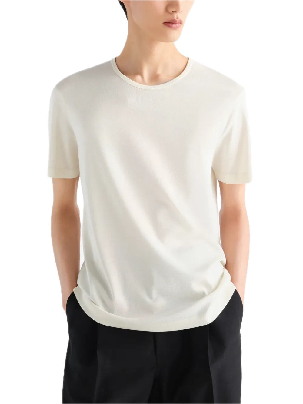 Lemaire U Neck Tee