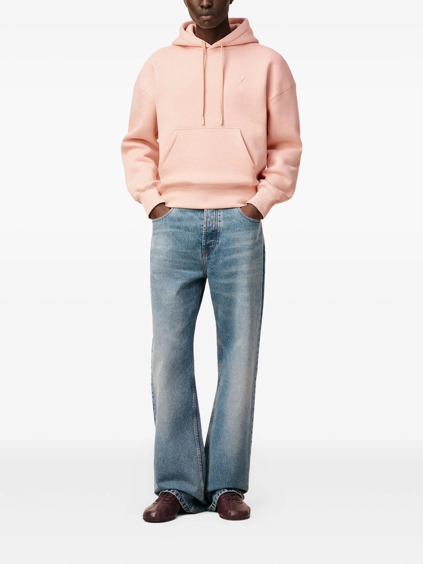 AMI DE COEUR EMBOSSED HOODIE