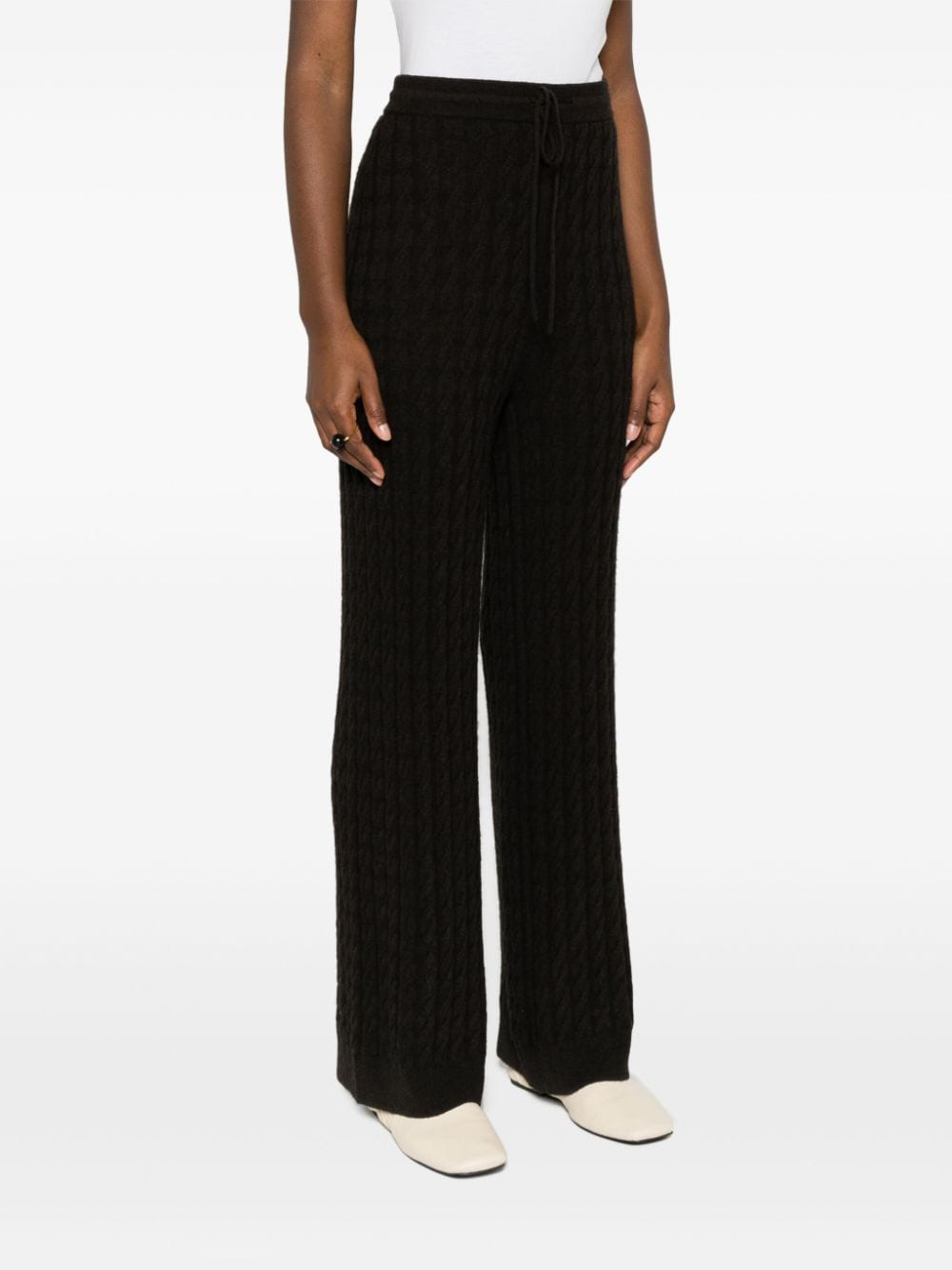 Cable Knit Trousers