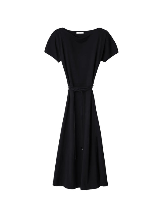 BELTED DRESS