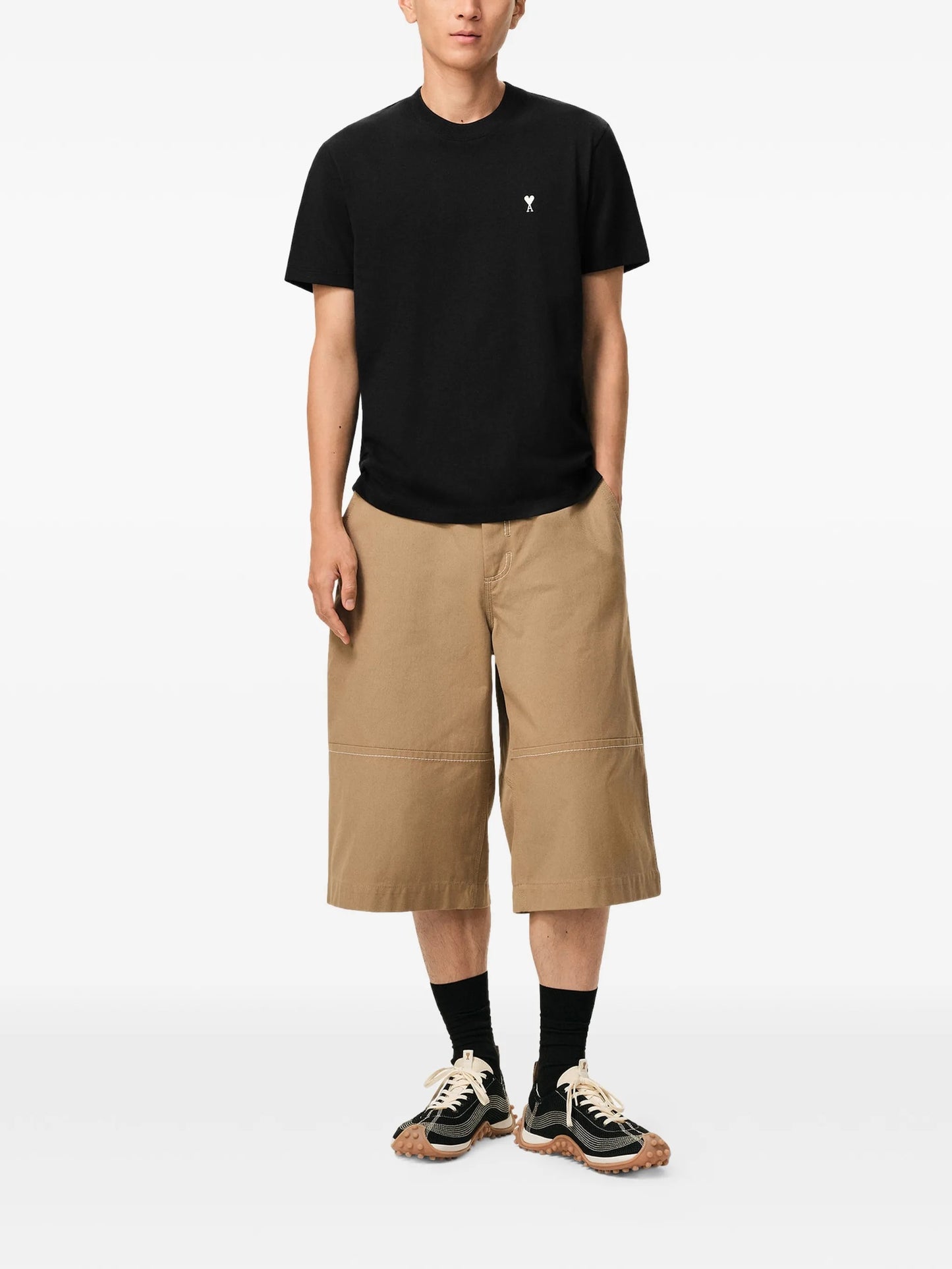 TSHIRT WITH CONTRASTED AMI DE COEUR