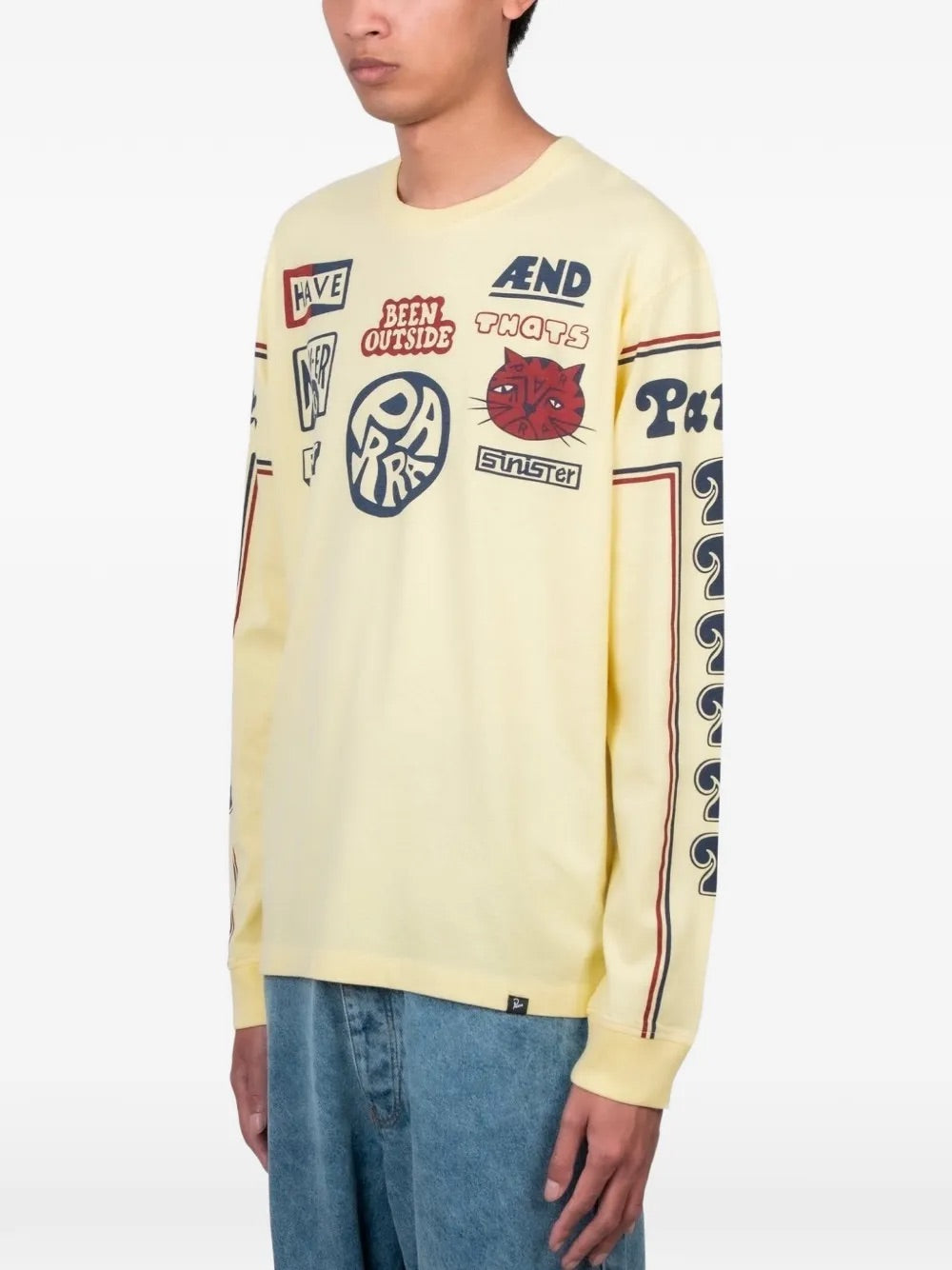 Never sinister long sleeve t-shirt
