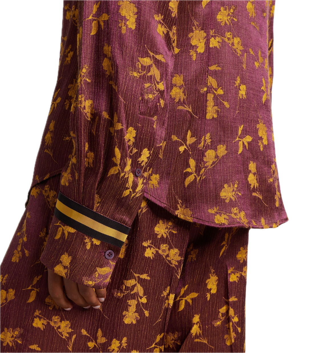 Dries Van Noten Chloris Tape Shirt