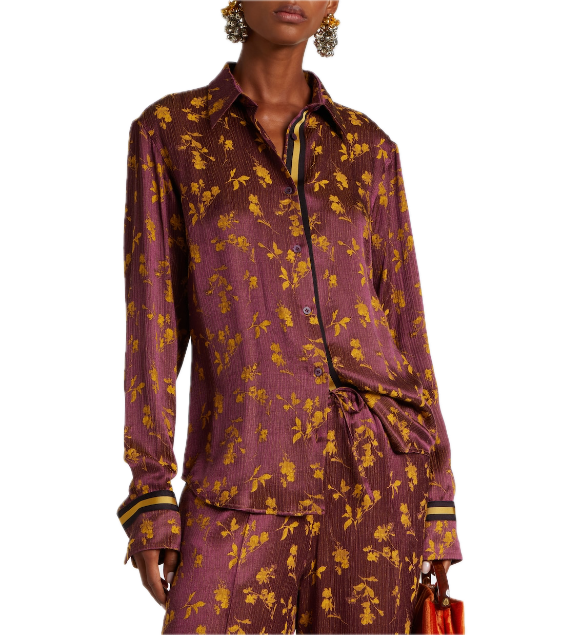 Dries Van Noten Chloris Tape Shirt