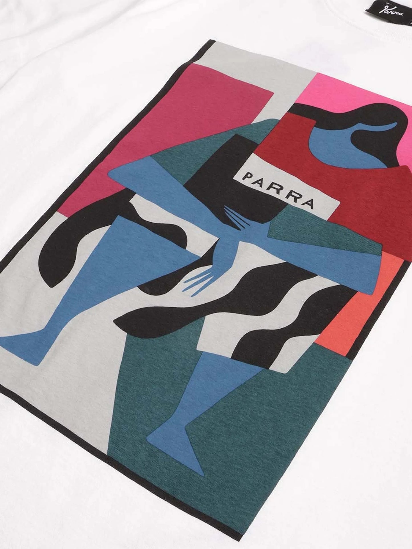 By Parra Reading The Square T-Shirt