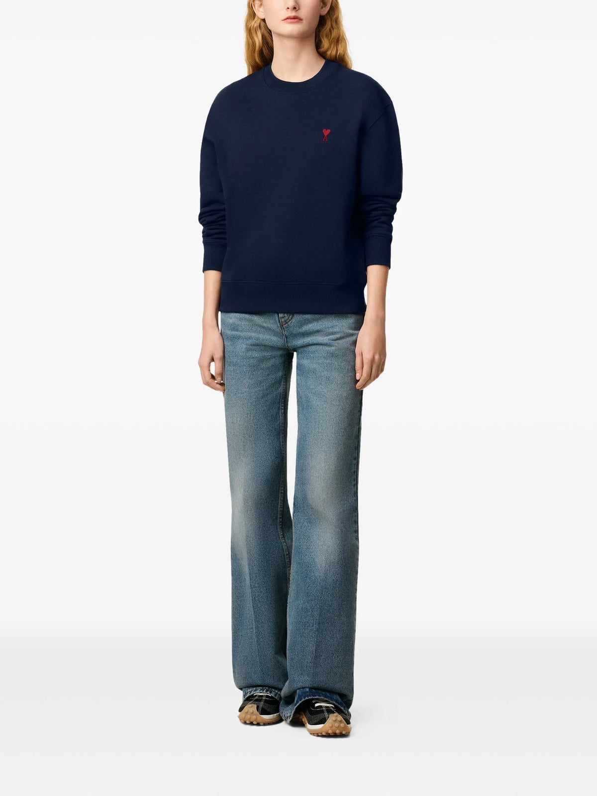 Ami Red Adc Sweatshirt
