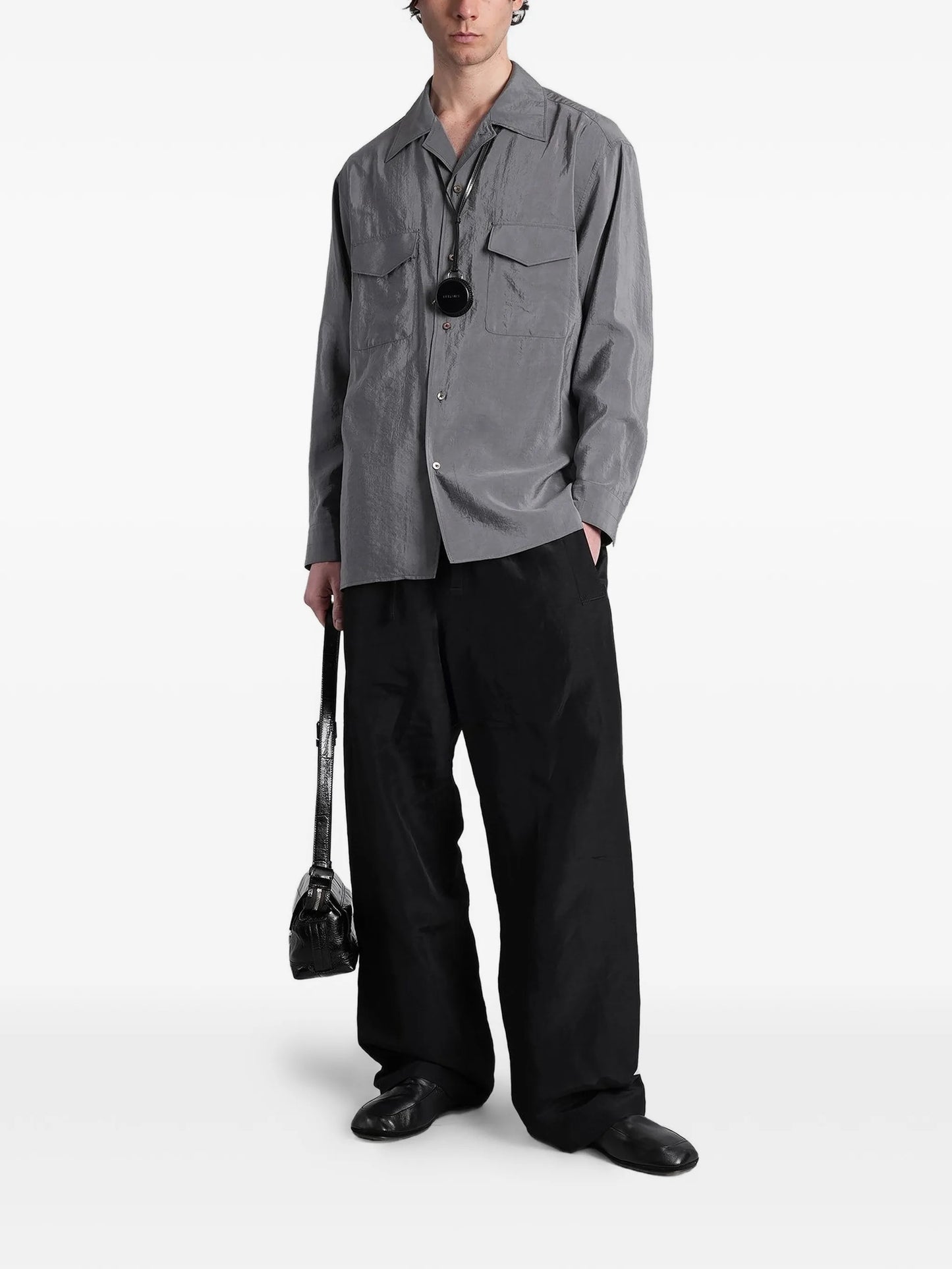CONVERTIBLE COLLAR SHIRT