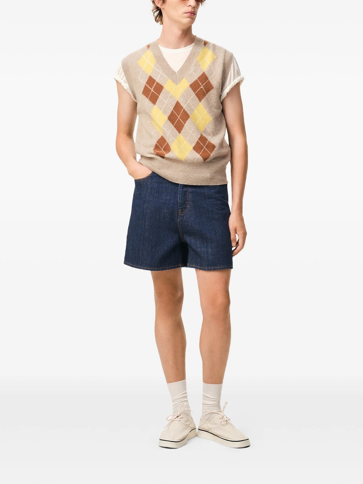 SHORTS WITH AMI PARIS HERITAGE LABEL