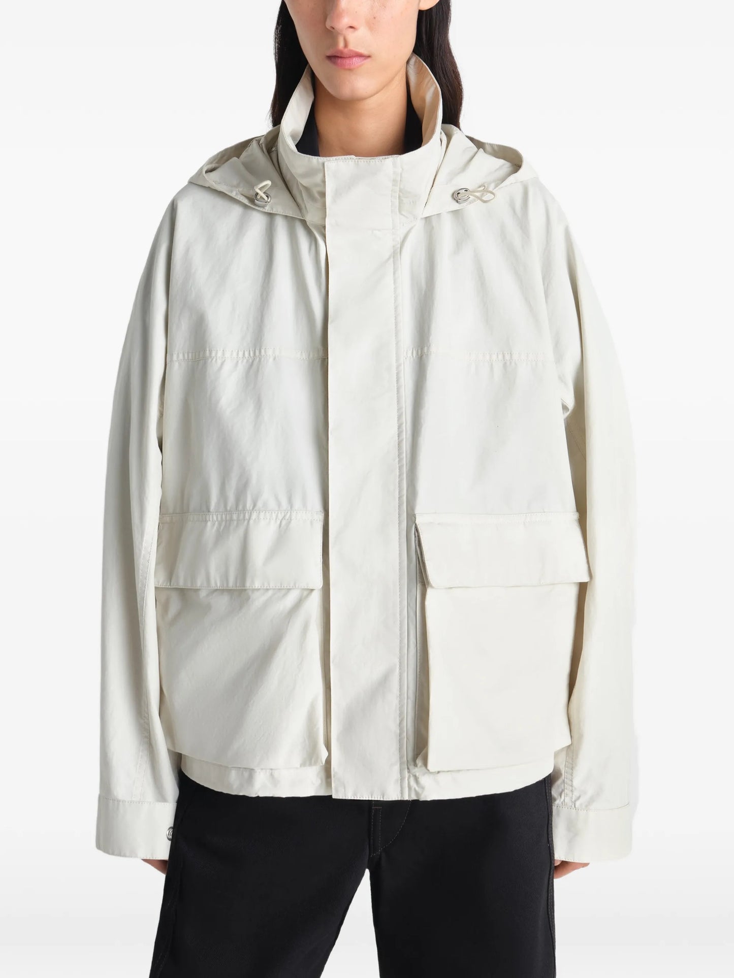 SHORT RAIN PARKA