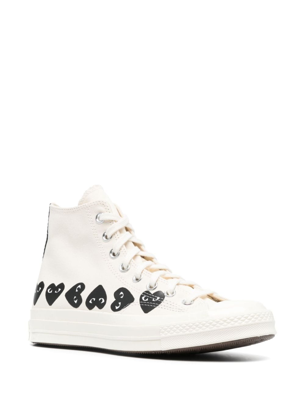 CDG Play x Converse Chuck Taylor 1970s Hi Top Multiheart