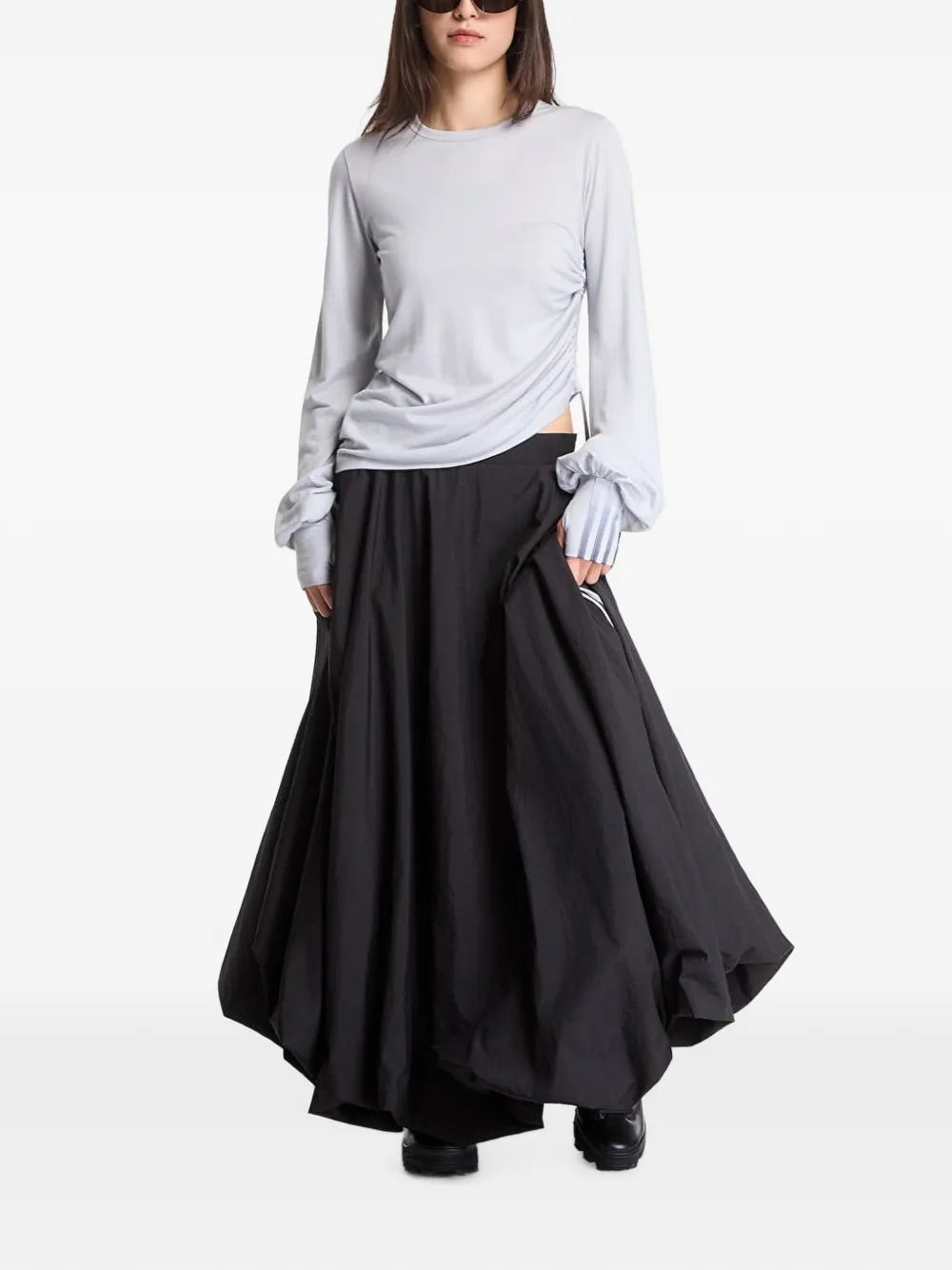 Adidas Y-3 Cnch Drape Ls T