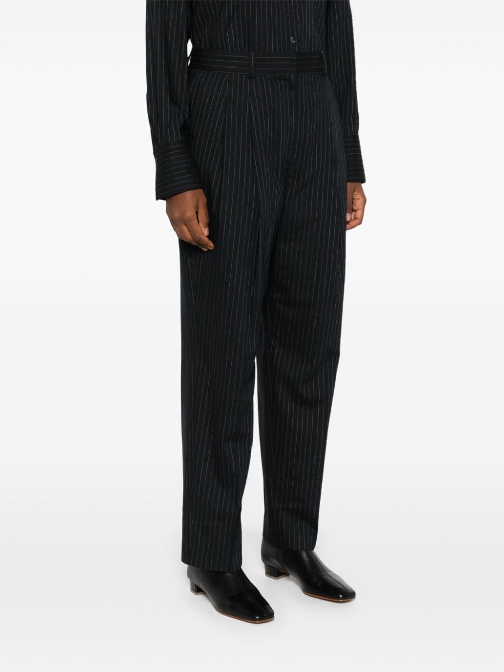 Tailored Pinstriped Trousers