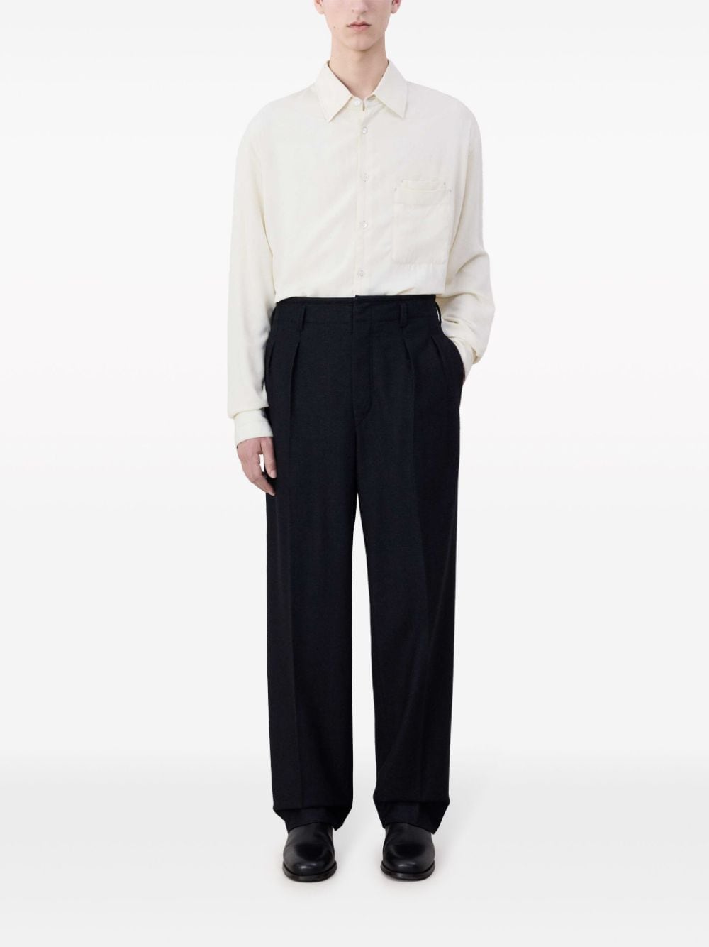 Pleated Pants