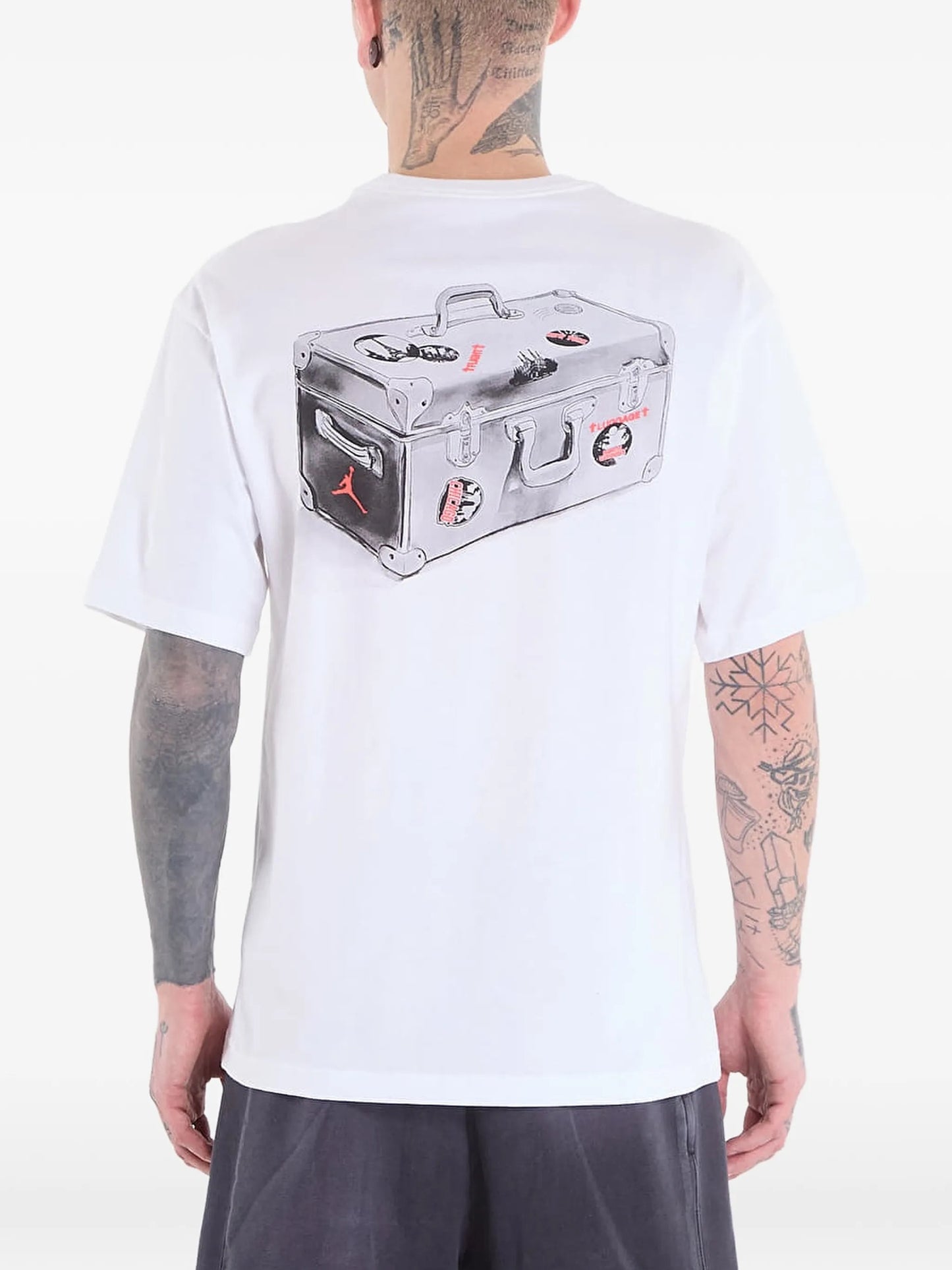 Nike M J Nc Travel Gfx Ss Crew